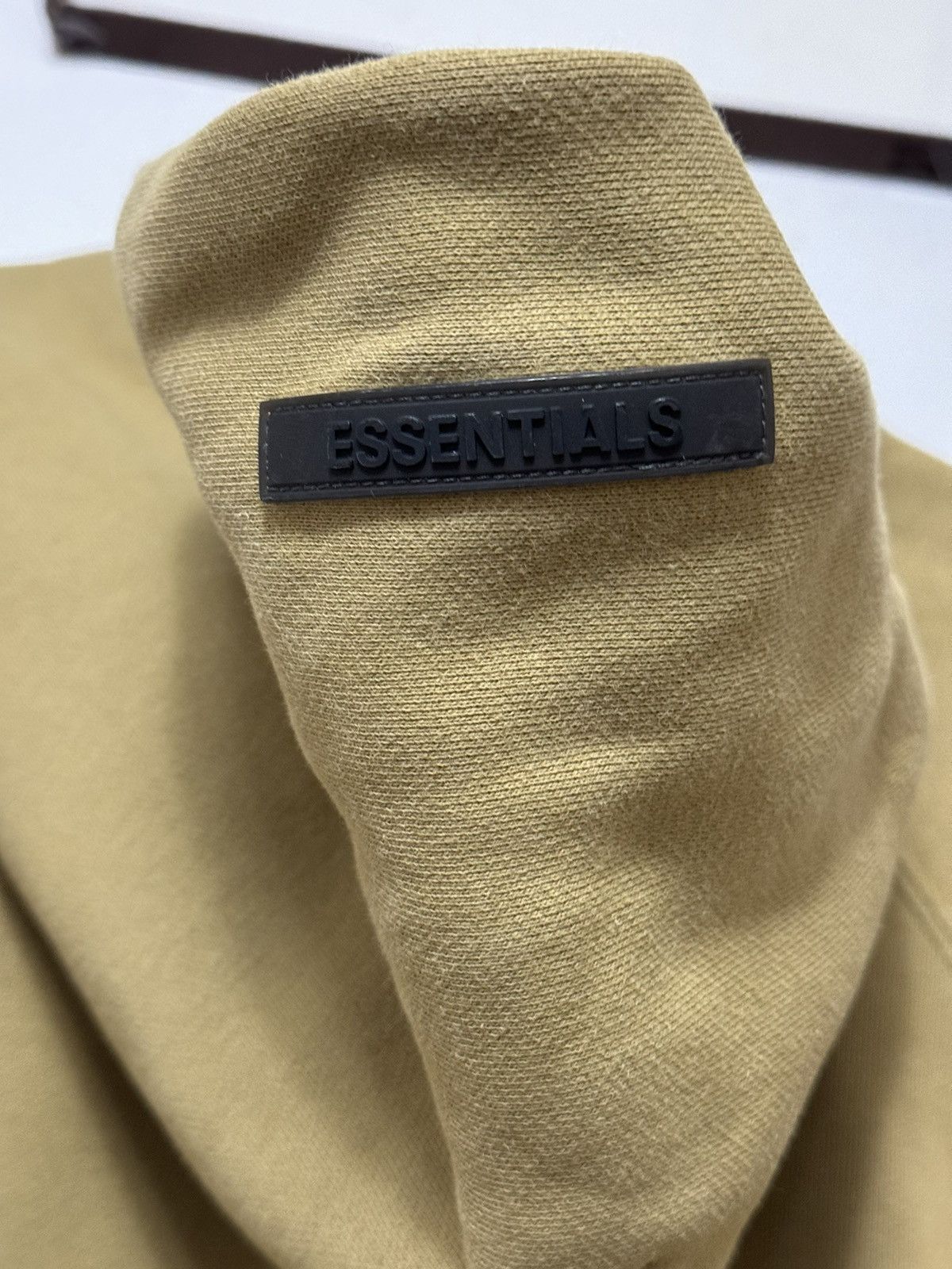 Fear of God 💥Fear of God Essentials Appliqué Pullover Hoodie SZ S Amber Size US S / EU 44-46 / 1 - 3 Thumbnail