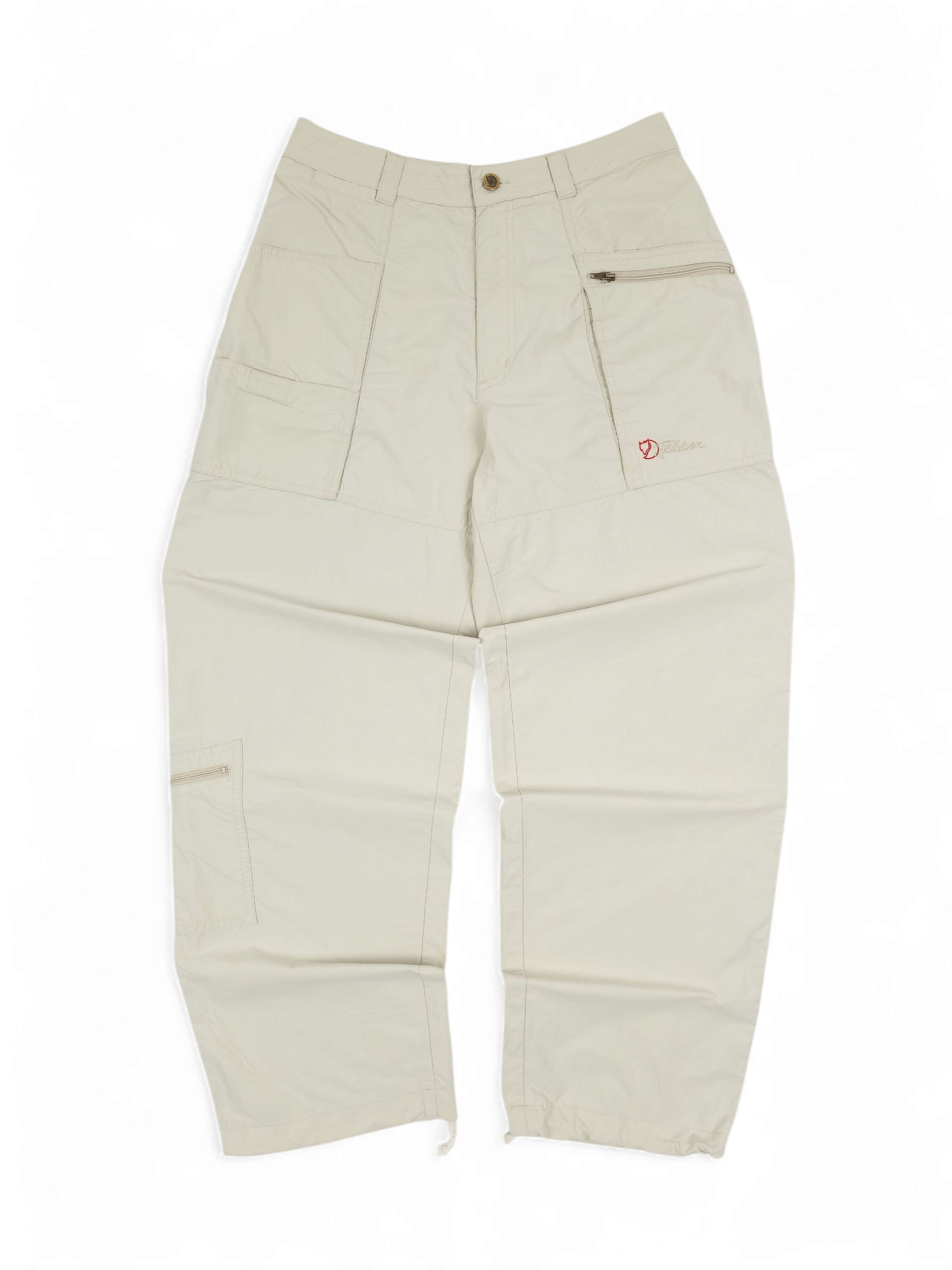 Fjallraven 💎 Fjallraven G-1000 Pants Trousers Outdoor Hiking Cotton M Size US 32 / EU 48 - 1 Thumbnail