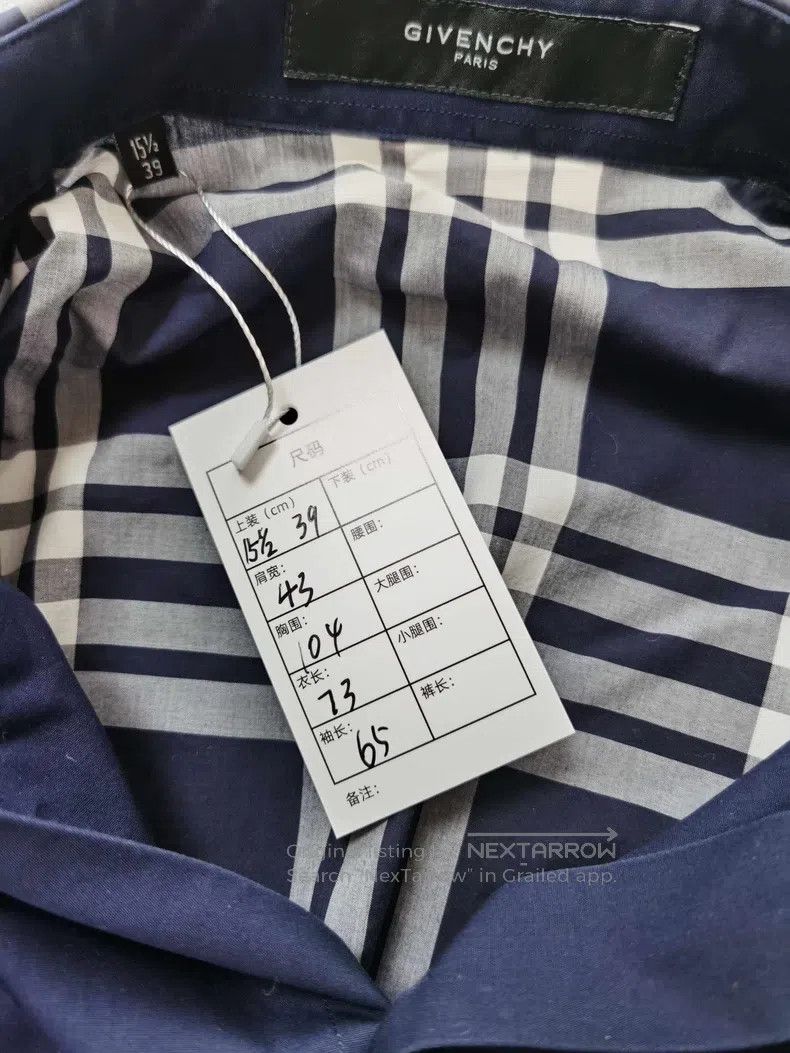 Givenchy Givenchy Men's Shirt Size US M / EU 48-50 / 2 - 4 Thumbnail