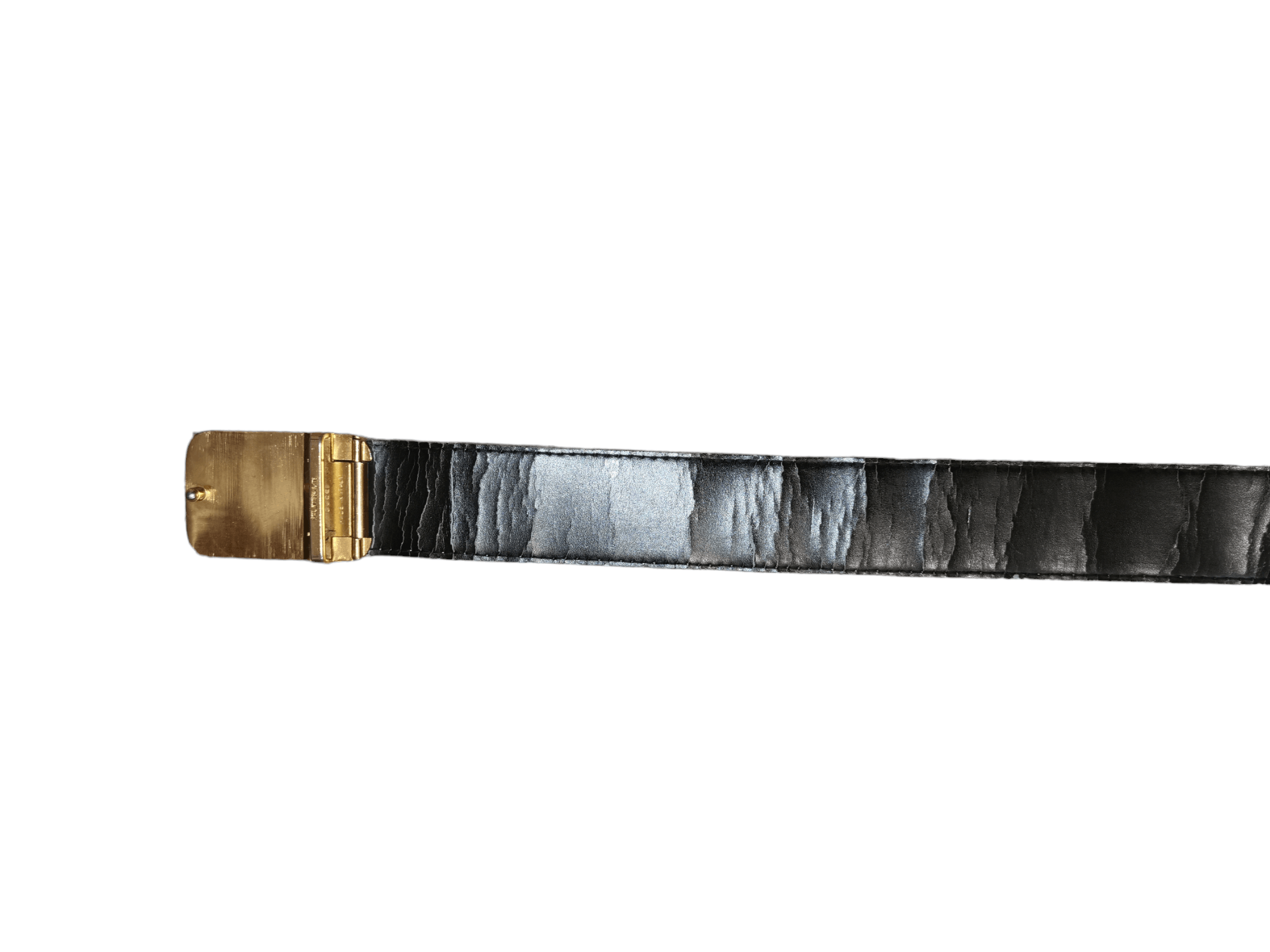 Gucci × Vintage Gucci leather belt vintage rare made in italy Size 34 - 11 Thumbnail