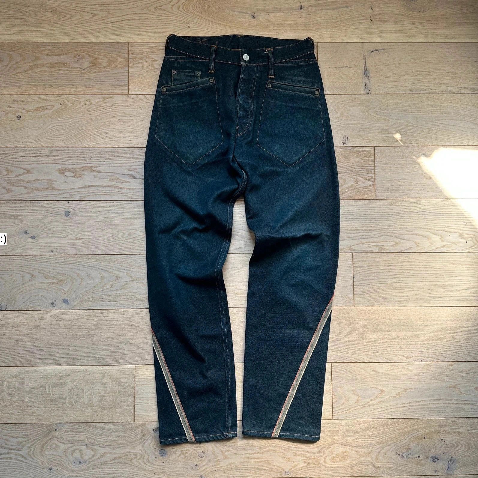 Evisu Jeans Evisu Seagull Lot 0445 Red/White Size US 28 / EU 44 - 2 Thumbnail