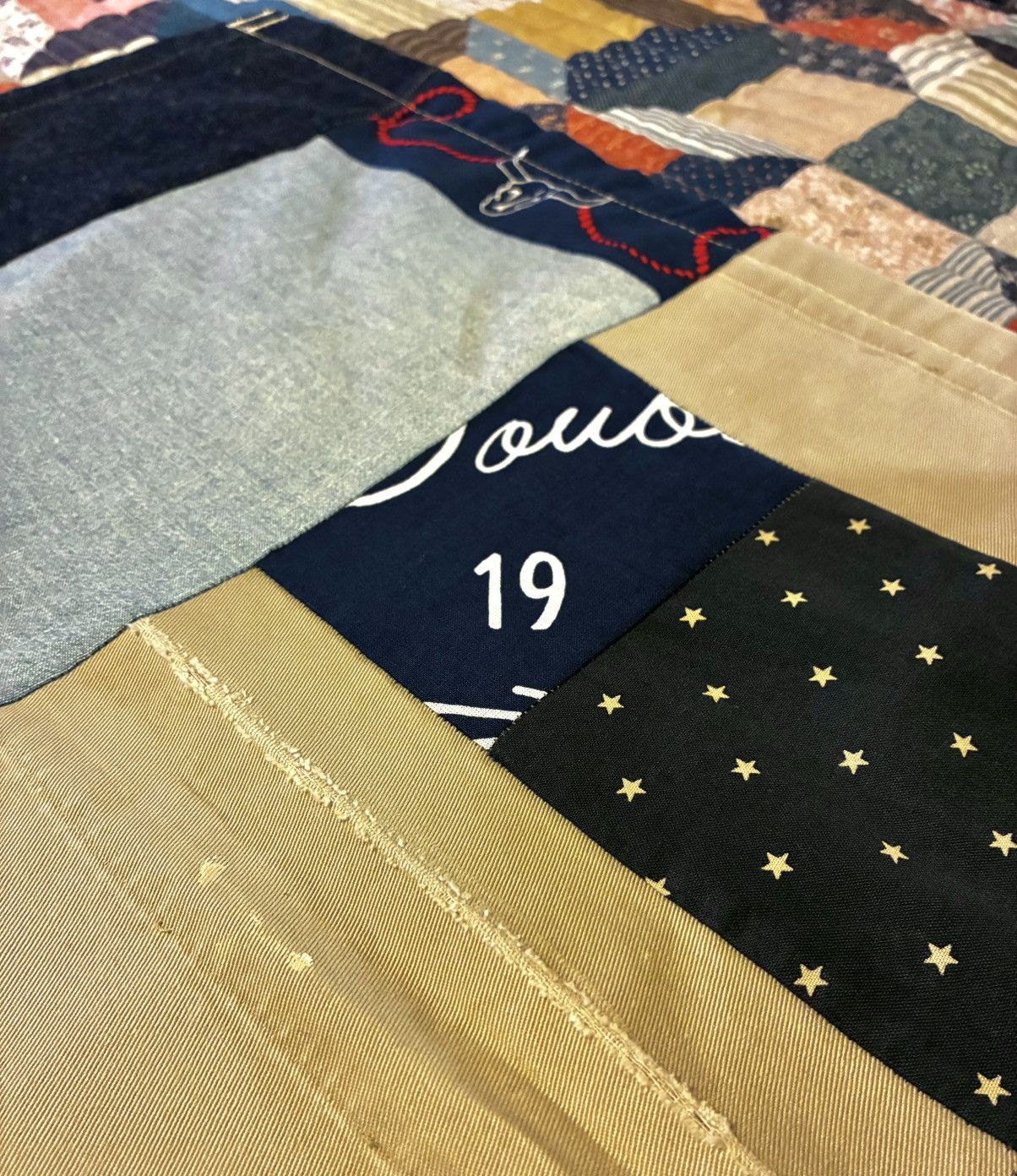 RRL Ralph Lauren CUSTOM RRL/RL SCARF (100% UPCYCLED RL FABRICS)- 1 OF A KIND Size ONE SIZE - 13 Thumbnail
