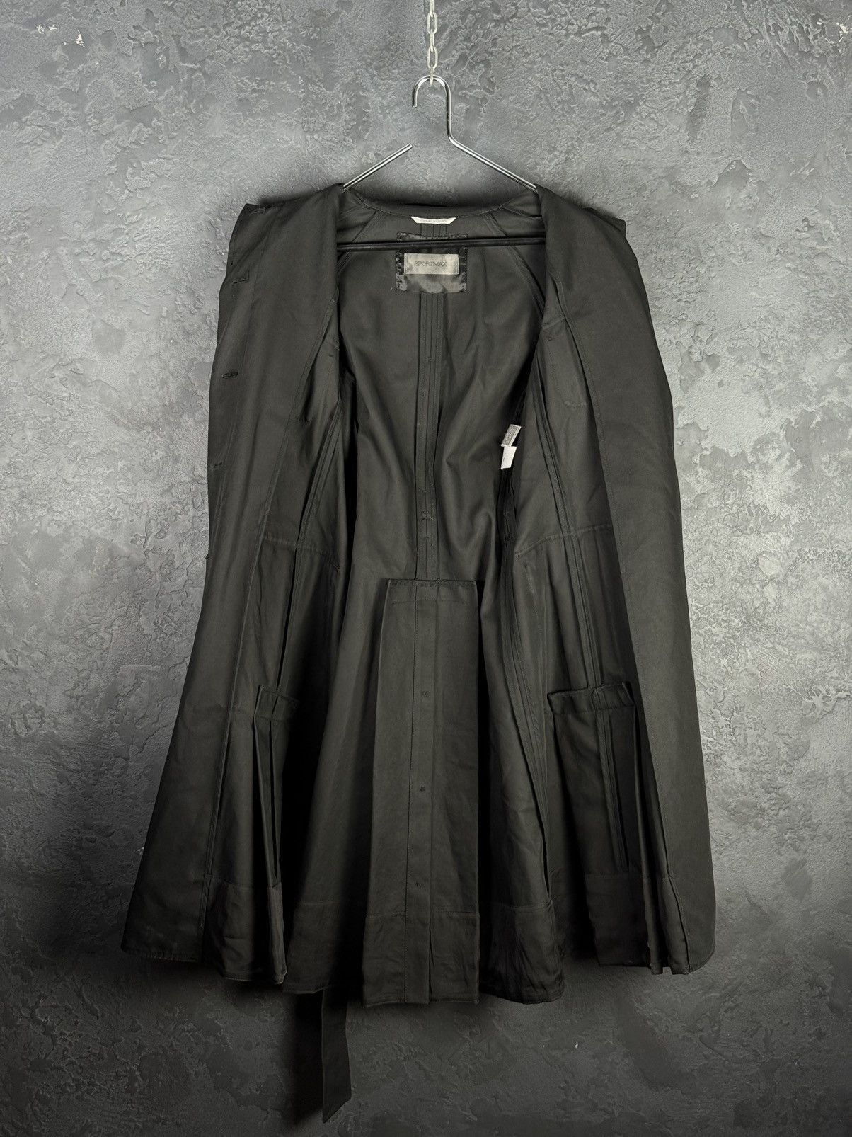 Sportmax SPORTMAX Belted Women’s Trench Coat Italy Designer Size 10 Size L / US 10 / IT 46 - 16 Thumbnail