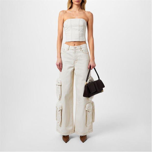 Amiri o1g2r1mq0824 Jeans in Off White Size 28" / US 6 / IT 42 - 6 Thumbnail