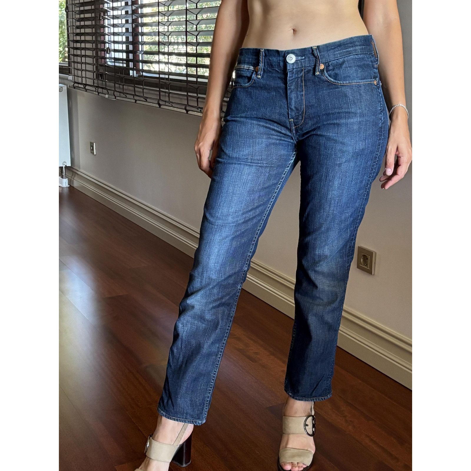 Levi's Levi's 519 Slim Fit Jeans W32L32 Selvedge Style Look Red Tab Size US 32 / EU 48 - 3 Thumbnail