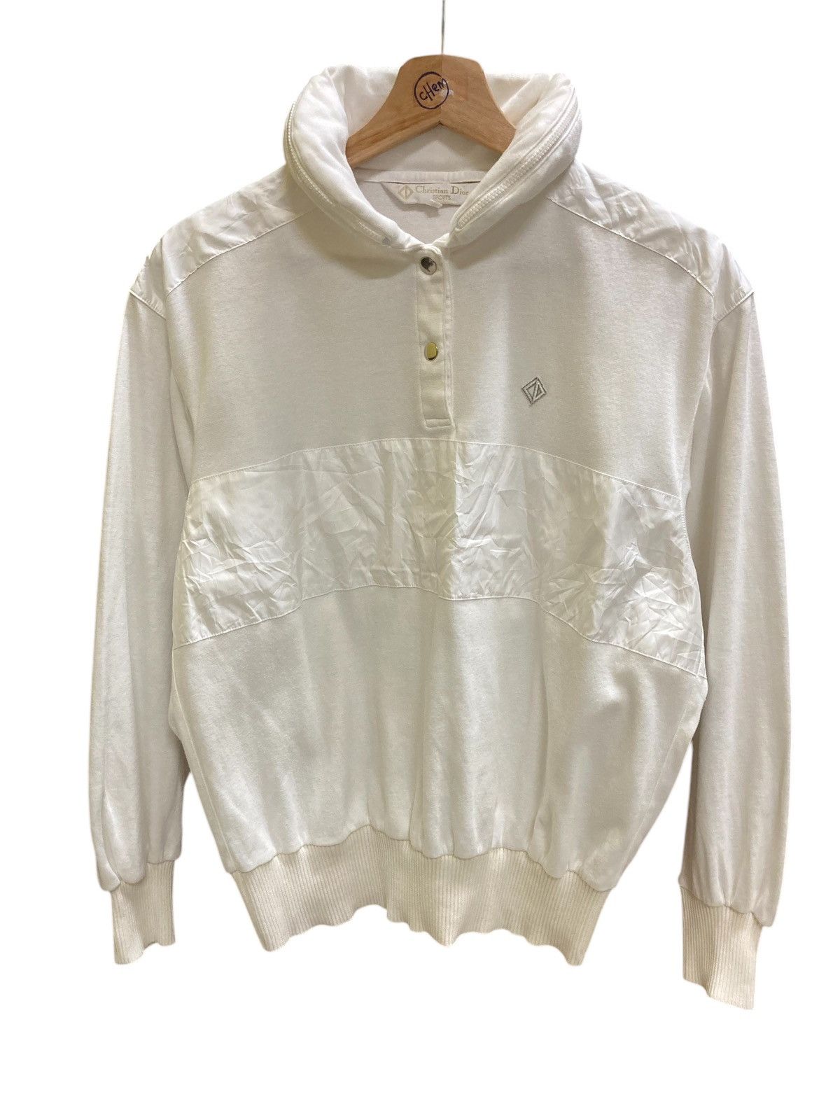 Christian Dior Monsieur Vintage Christian Dior Jacket Hoodie White Size US M / EU 48-50 / 2 - 1 Thumbnail