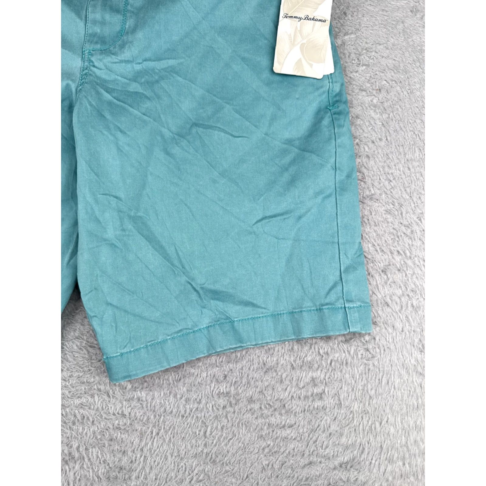 Tommy Bahama Tommy Bahama Chino Shorts Men 38 Orange Plaid Mid Rise 10" Inseam Casual Quick Dry Lightweight Size US 38 / EU 54 - 2 Thumbnail