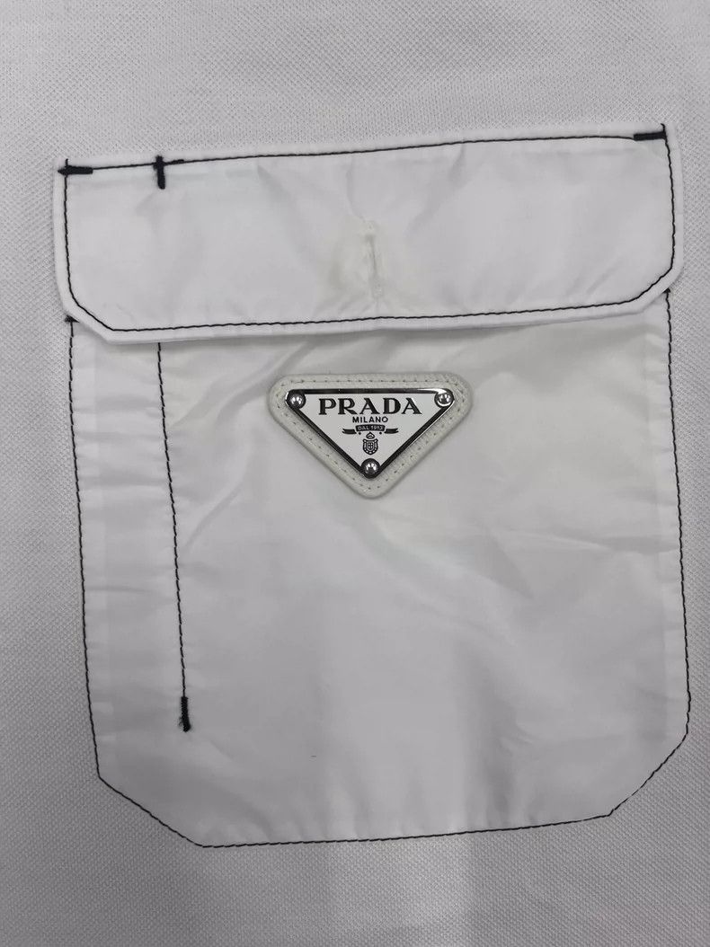 Prada PRADA SS22 Solid Logo Polo Shirt 2504-Nextarrow Size US S / EU 44-46 / 1 - 3 Thumbnail
