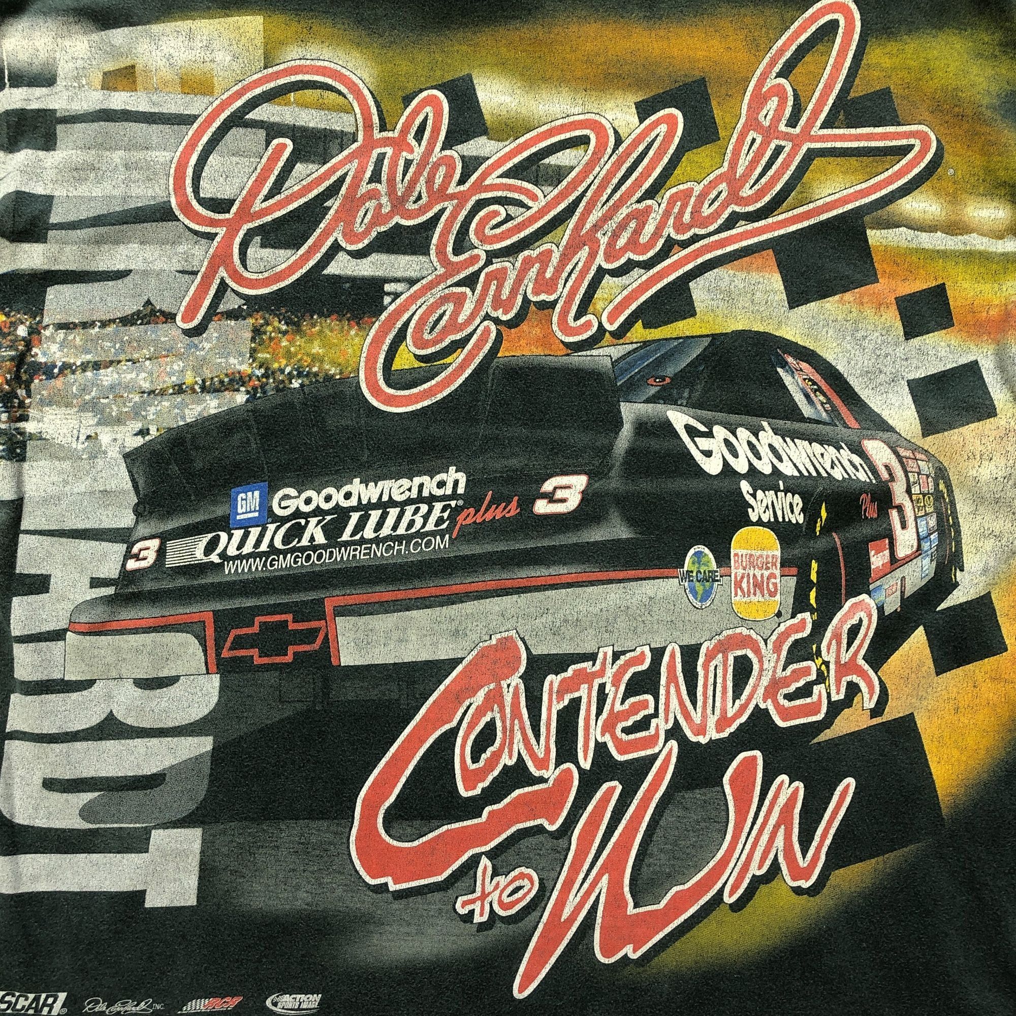 Chase Authentics Chase Authentics Dale Earnhardt Tough Competitor Racing Grey Size US XXL / EU 58 / 5 - 4 Thumbnail