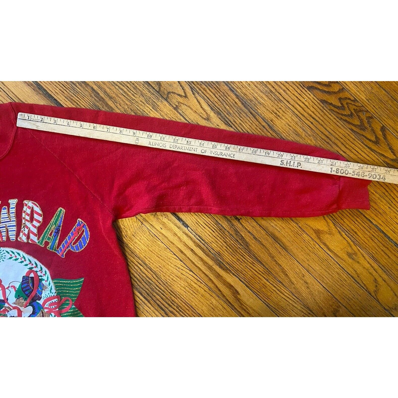 Jerzees VTG USA Christmas Sweatshirt Womens M Bear Sweater Crew Size M / US 6-8 / IT 42-44 - 11 Thumbnail