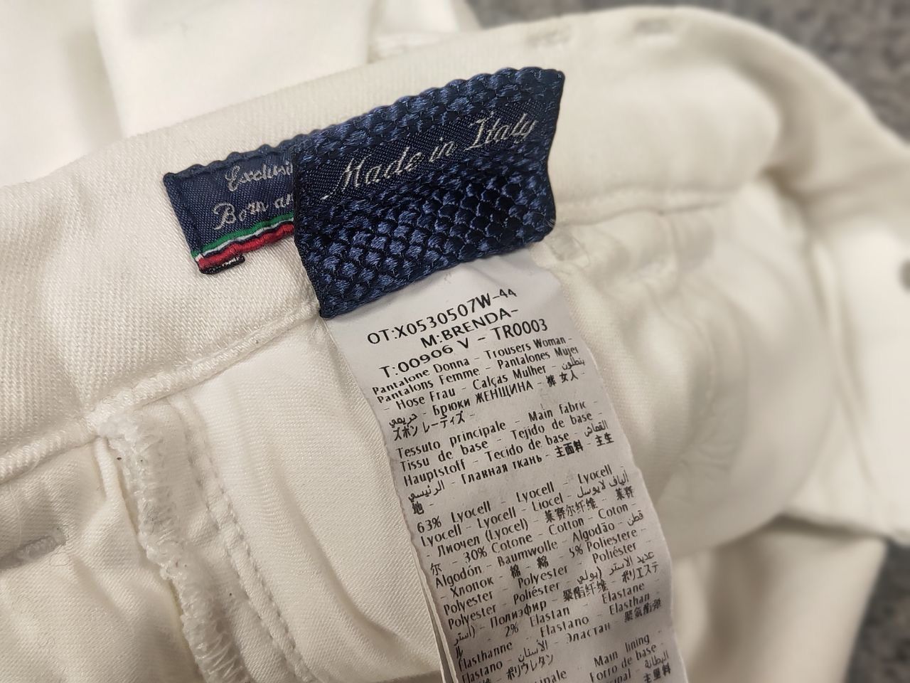 Jacob Cohen Jacob Cohen Italy Design Brenda Ankle White Trouser Pants Size 25" / US 0 / IT 36 - 16 Thumbnail