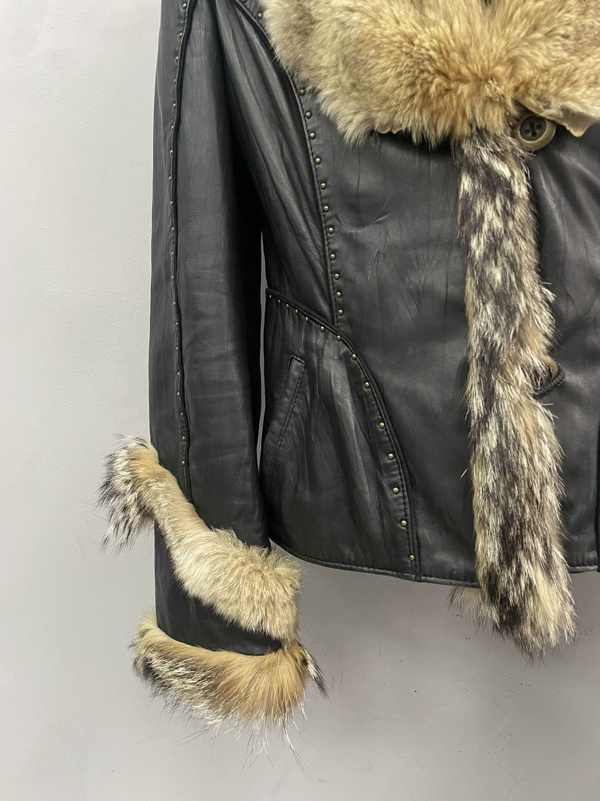 Hysteric Glamour Black leather biker jacket vintage y2k hysteric glamour y2k Size M / US 6-8 / IT 42-44 - 5 Thumbnail