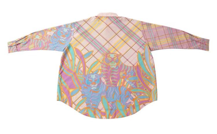 Other Asymmetric Pattern Multi-color Button Up Shirt Size US M / EU 48-50 / 2 - 5 Thumbnail