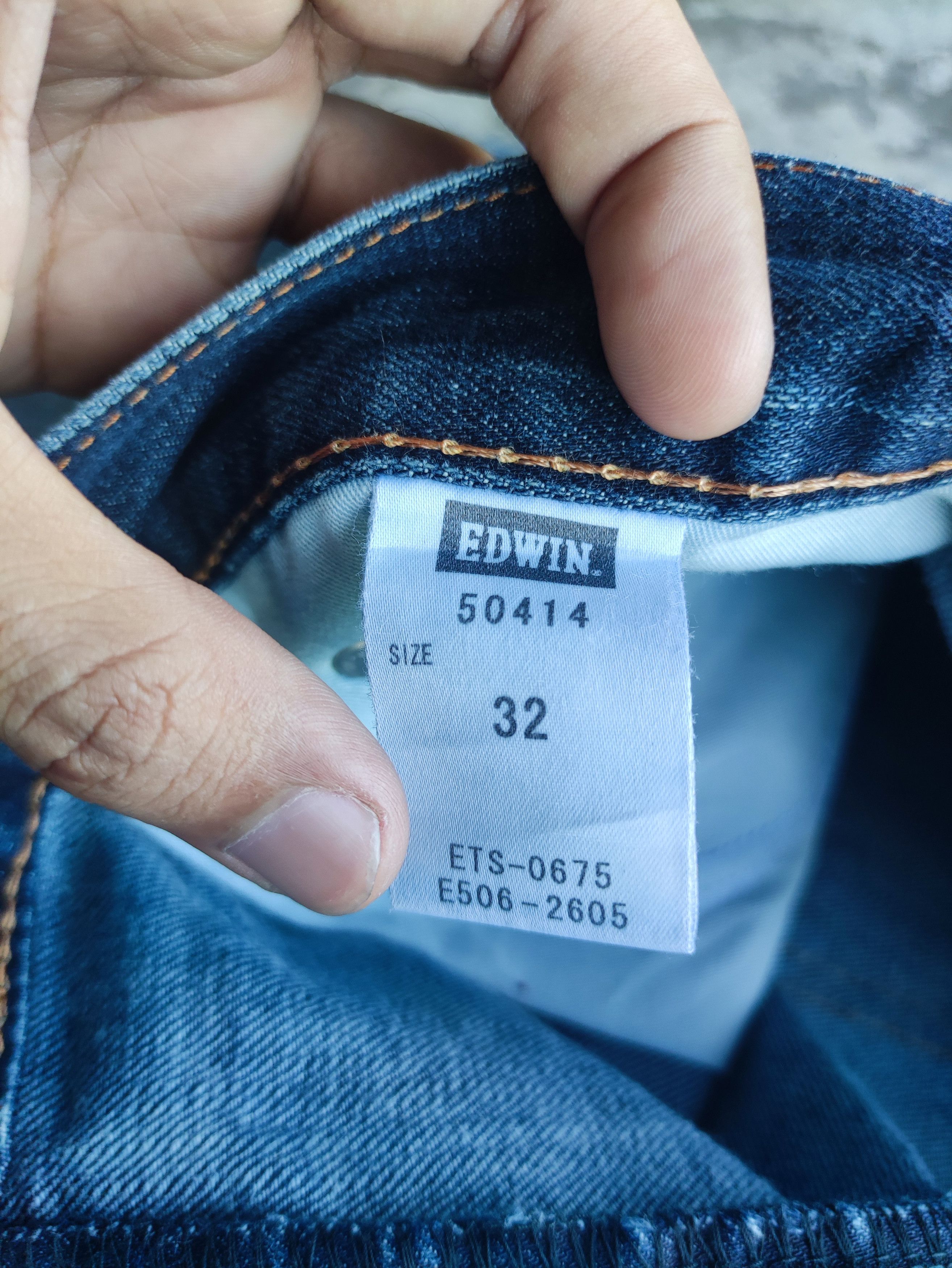 Edwin Vintage Edwin Brand Buggy Denim Faded Pants Size US 36 / EU 52 - 8 Thumbnail