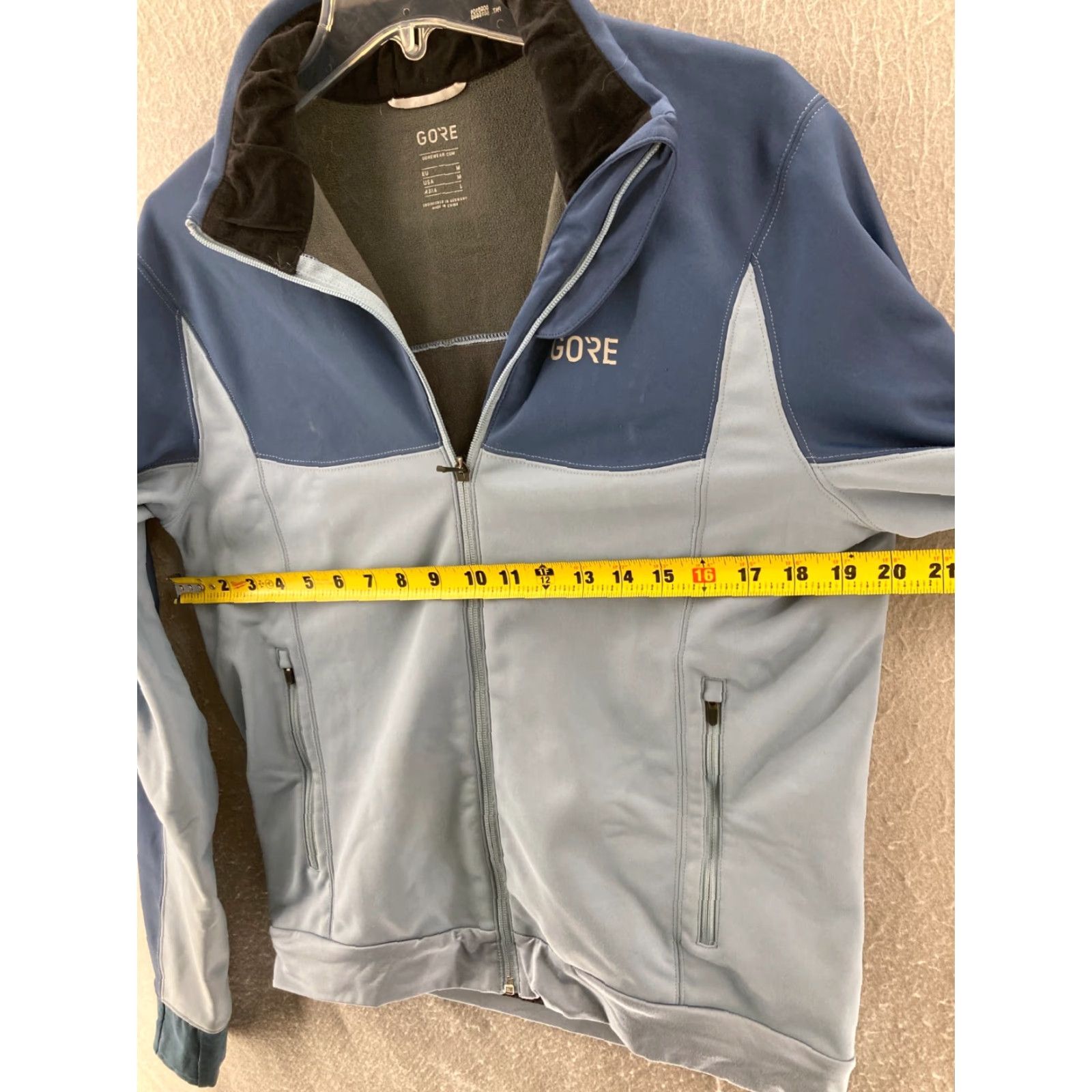 Vintage Gore Windstopper Jacket Womens Medium Blue Outdoor Hiking Size M / US 6-8 / IT 42-44 - 2 Thumbnail