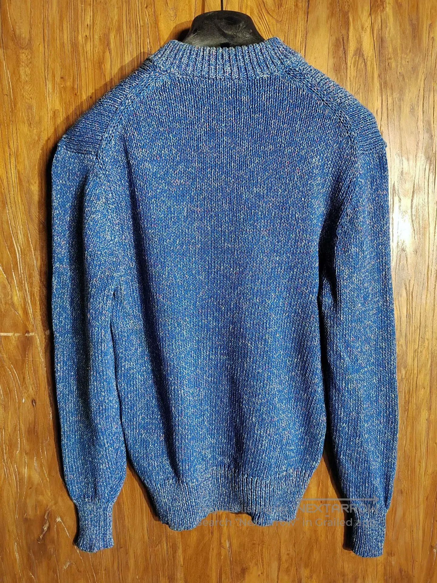 Aime Leon Dore ALD AiméLeonDore Blue Knit Sweater. Size US M / EU 48-50 / 2 - 4 Thumbnail