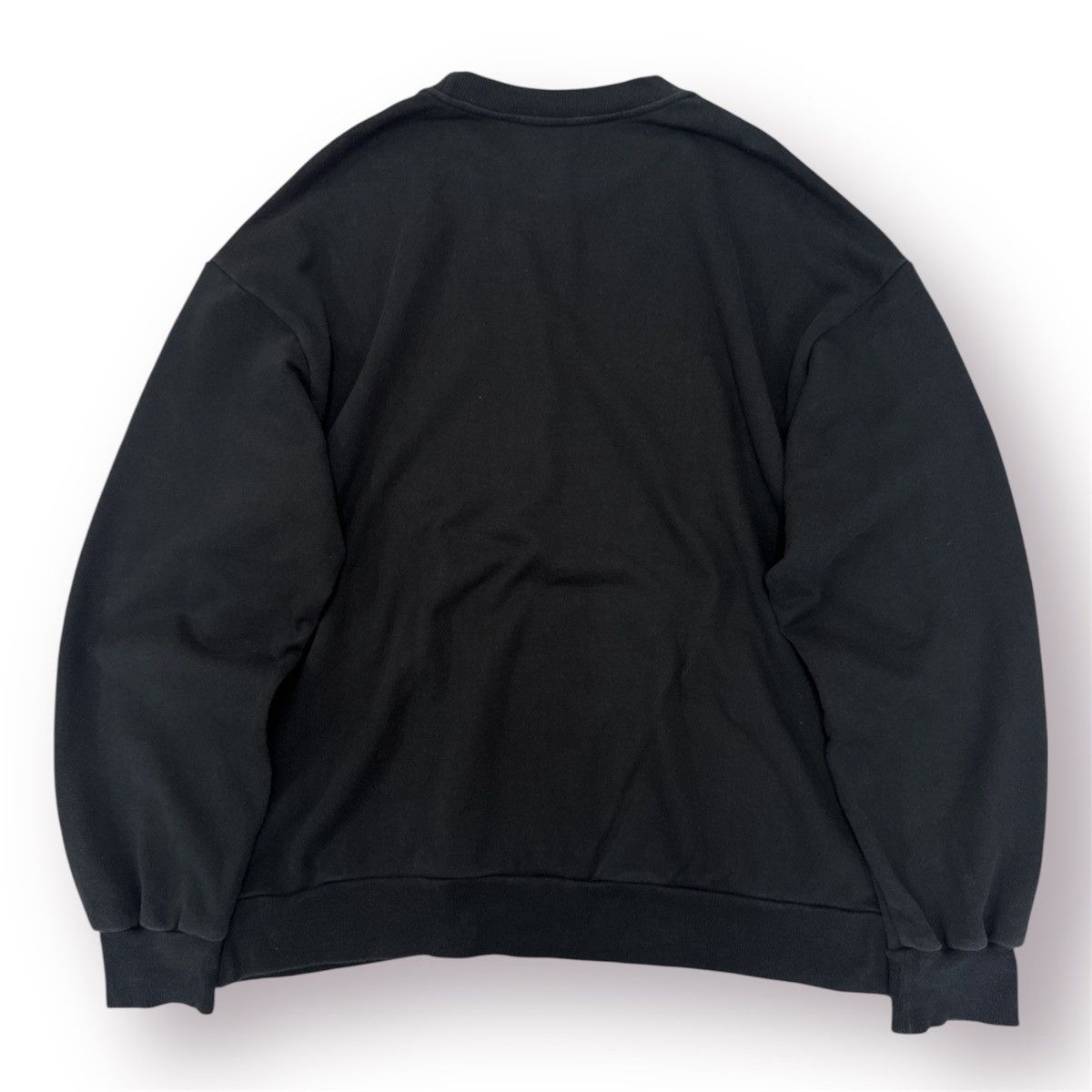 Ellesse 🔥 Ellesse Italy Spellout Black Faded Boxy Sweatshirt - XL Size US L / EU 52-54 / 3 - 8 Thumbnail