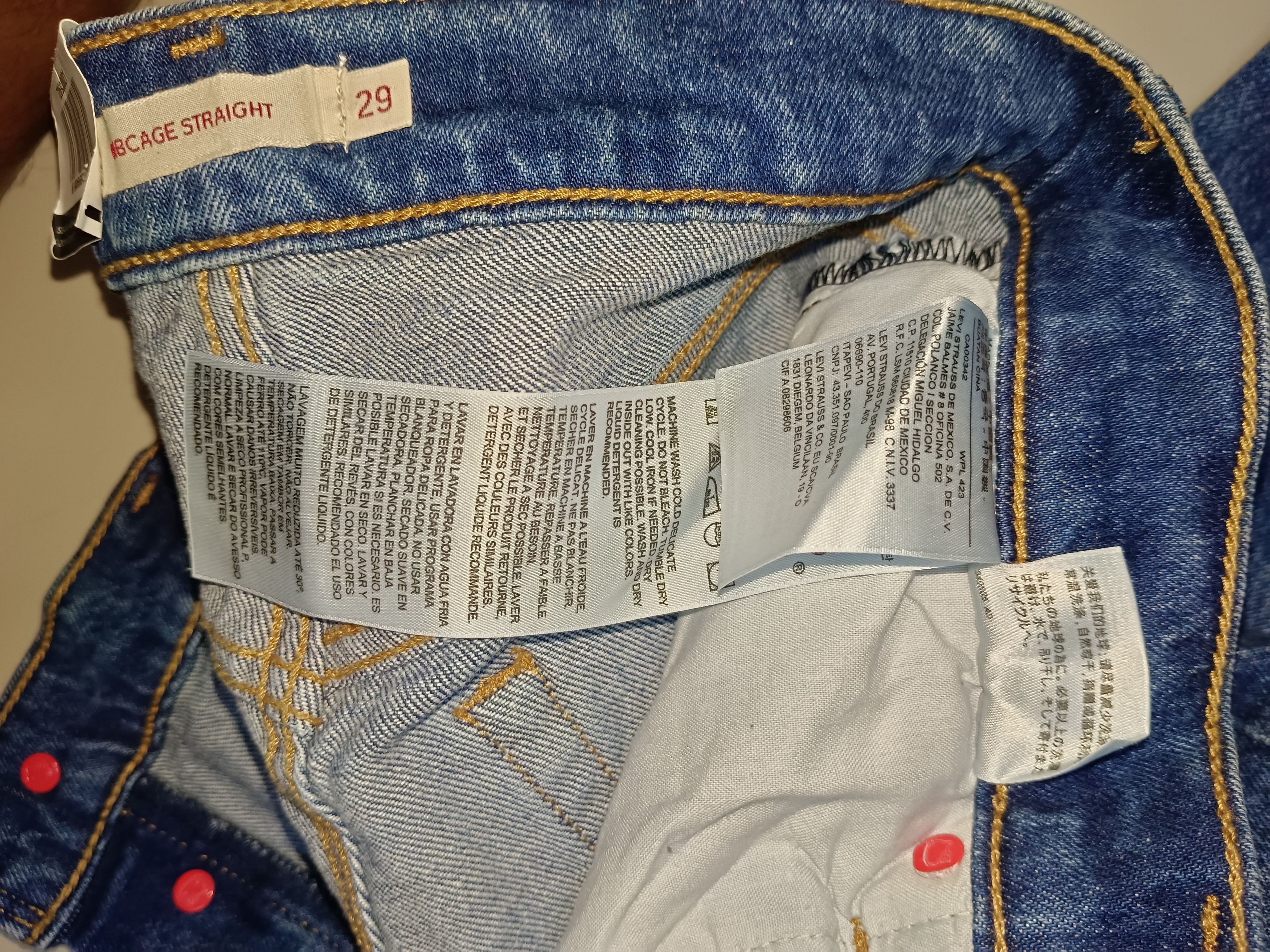 Levi's Rare Levis X Hello Kitty Jeans Size US 29 - 12 Thumbnail
