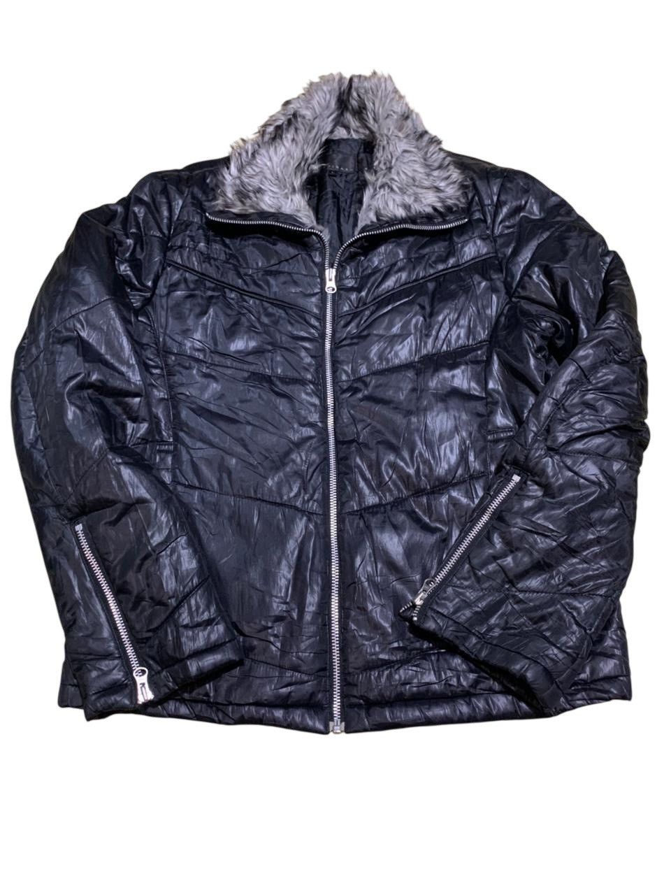 If Six Was Nine Spinash Fur Puffer Bikers Jacket Size US L / EU 52-54 / 3 - 1 Thumbnail