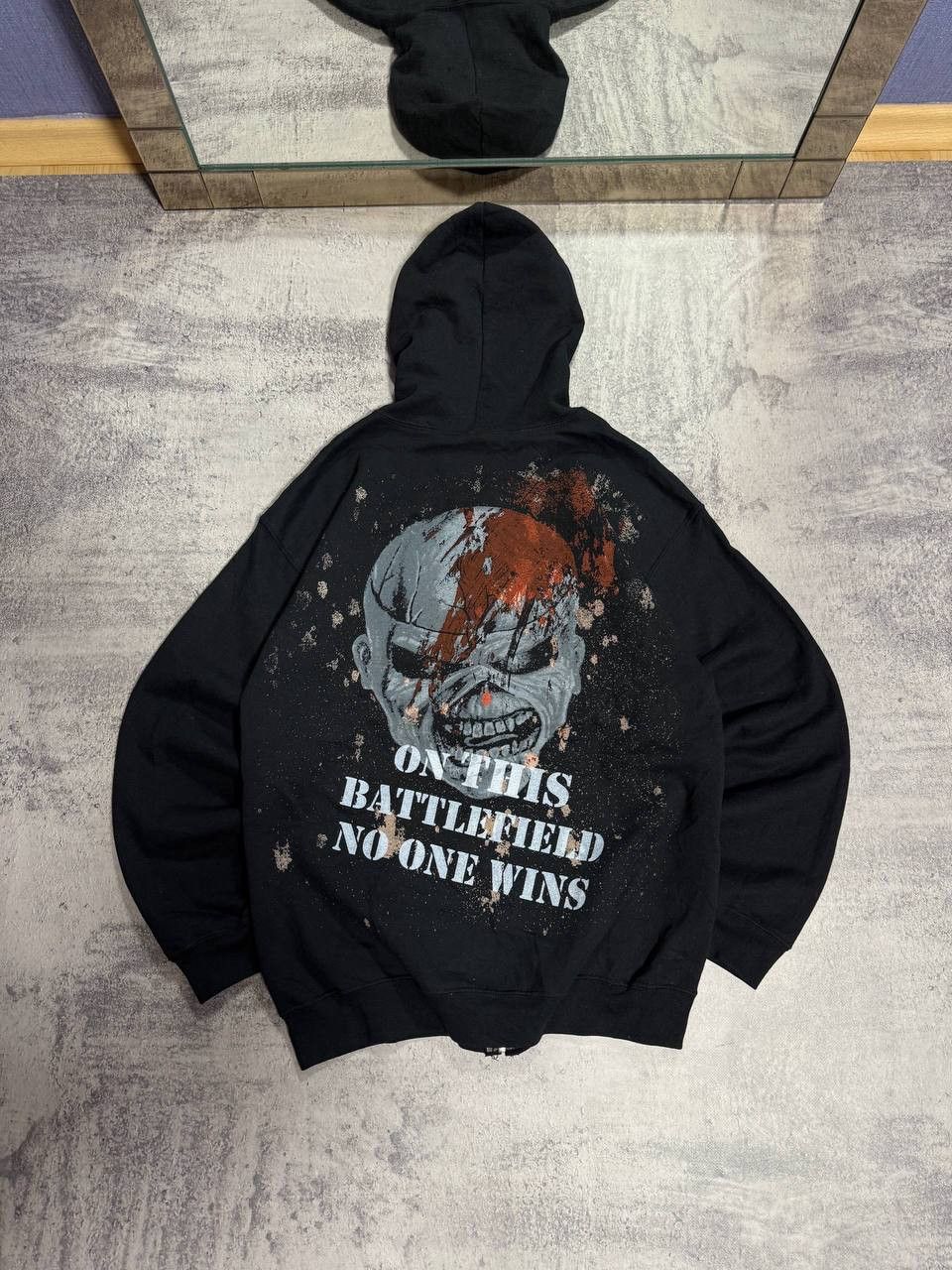 Iron Maiden Vintage Iron Maiden AOP Zip Hoodie “On This Battlefield” Size US M / EU 48-50 / 2 - 8 Thumbnail