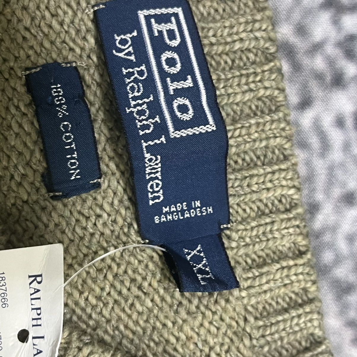 Polo Ralph Lauren Vintage Polo Ralph Lauren Small Pony Preppy Crewneck Sweater Size US XXL / EU 58 / 5 - 8 Thumbnail
