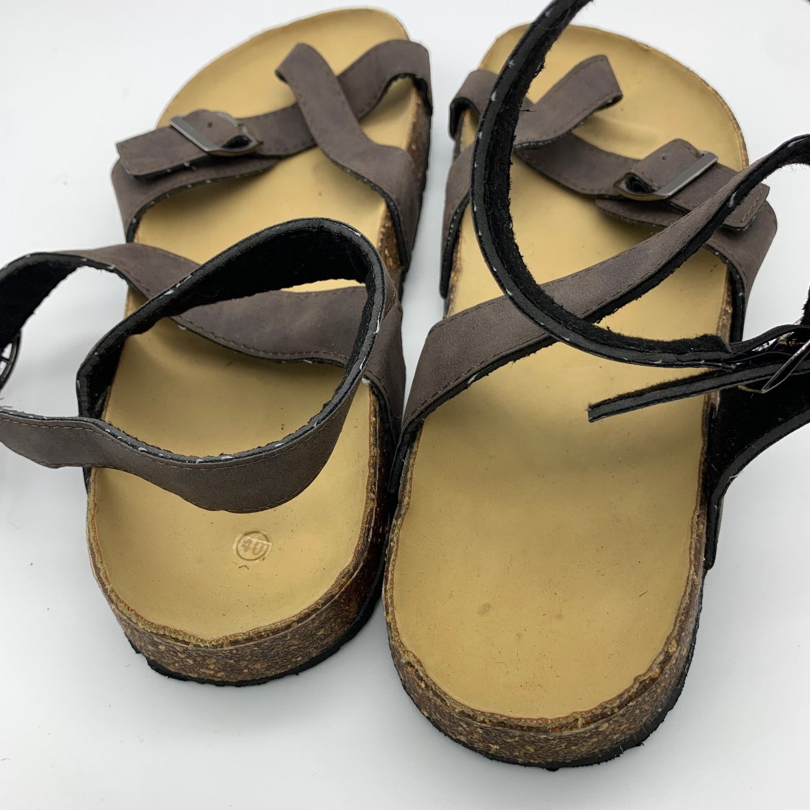 Other Faux Leather Sandal Women Size 40 Summer Shoes Size US 9.5 / IT 39.5 - 2 Thumbnail