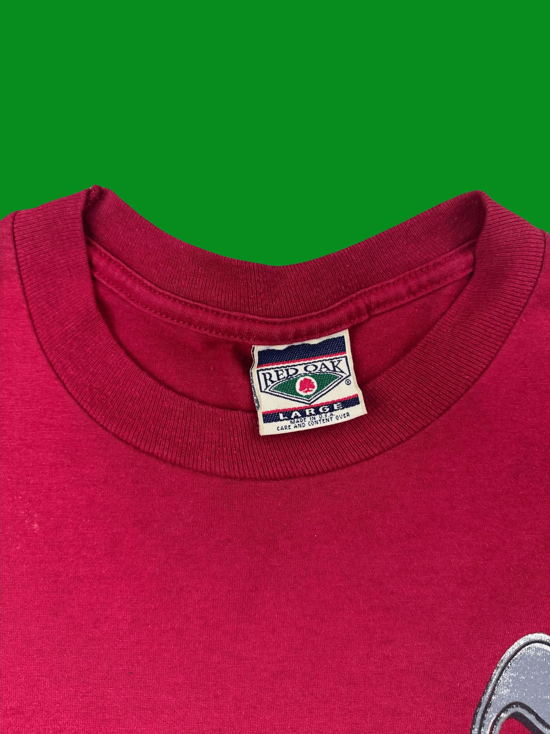 NCAA VTG Alabama Crimson Tide Red Oak Graphic T-Shirt – NCAA Size US L / EU 52-54 / 3 - 3 Thumbnail