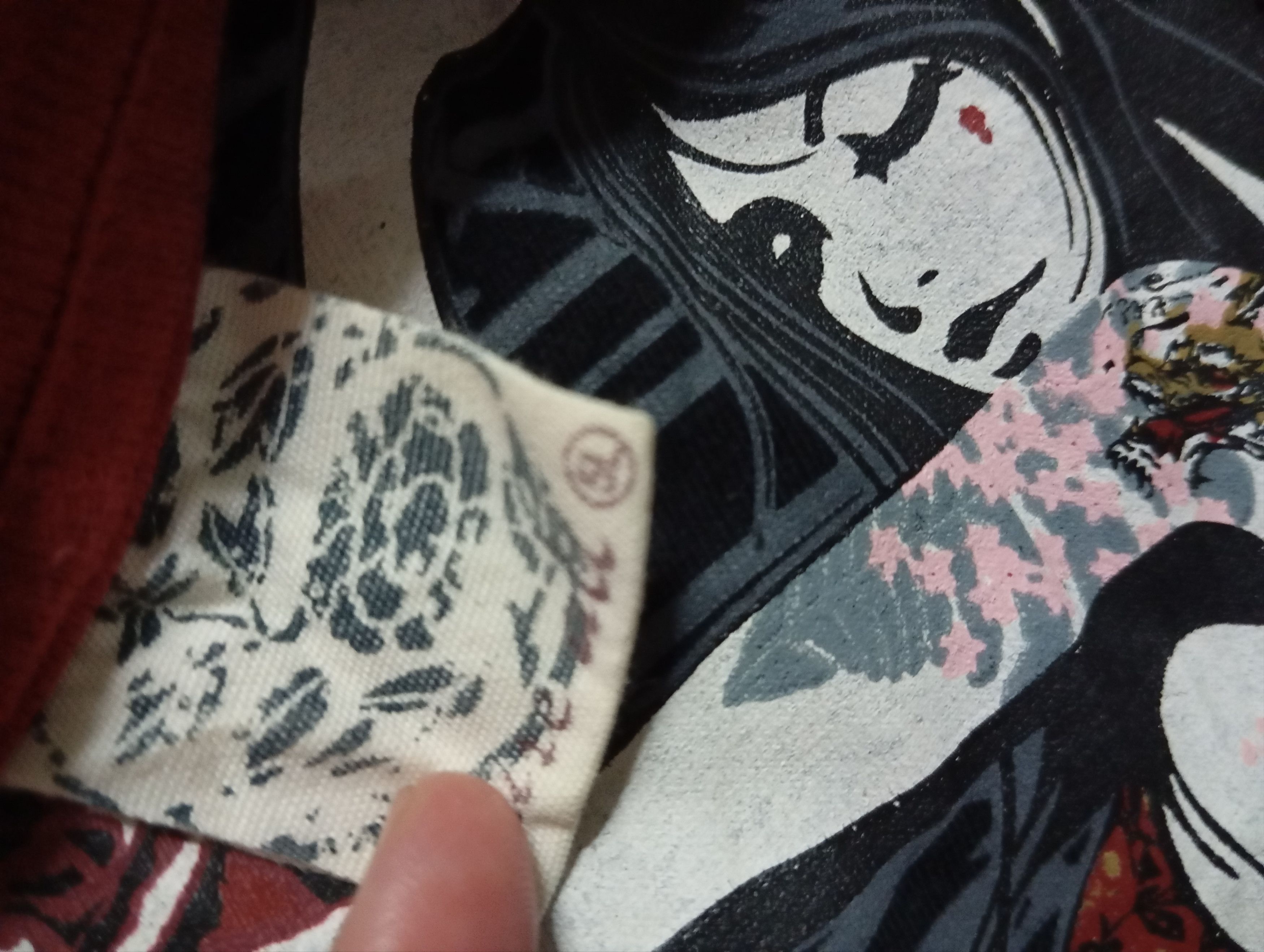 Japanese Brand Geisha Japan Art Tshirt 🎎 Raglan Long Sleeve Tshirt Size US XL / EU 56 / 4 - 4 Thumbnail