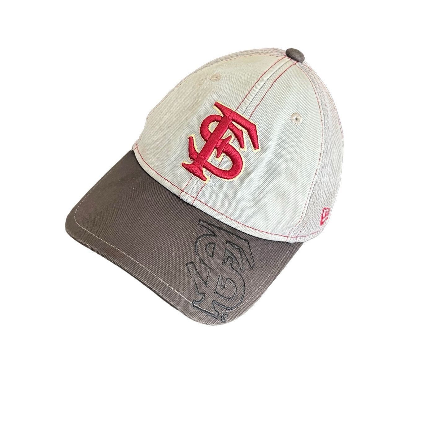 New Era Florida State University FSU Logo embroidered baseball Cap Size ONE SIZE - 9 Thumbnail