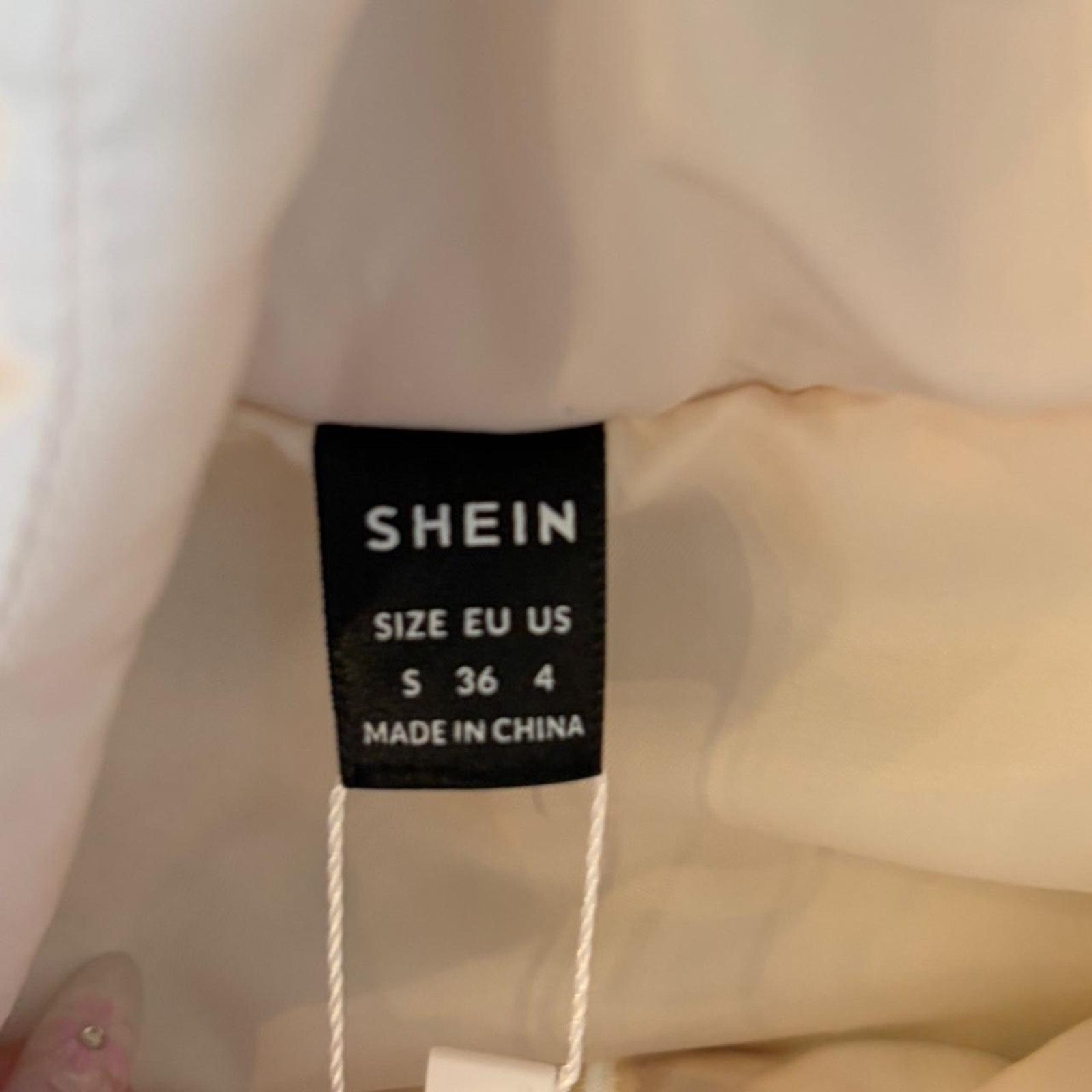 Shein Shein white puffer vest Size S / US 4 / IT 40 - 3 Thumbnail