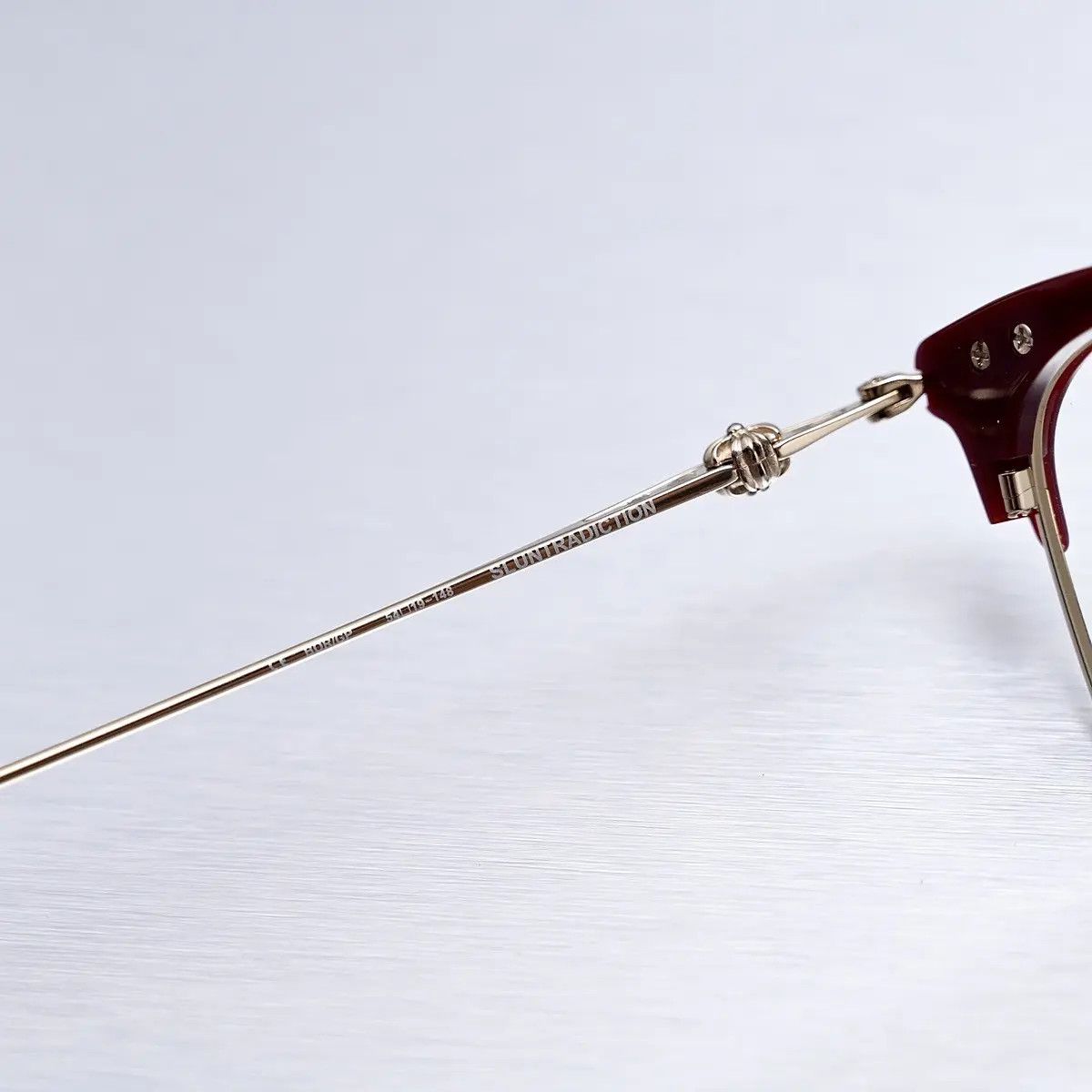 Chrome Hearts CHROME HEARTS SLUNTRADICTION (54) BORDELLO/ GP GLASSES Size ONE SIZE - 7 Thumbnail