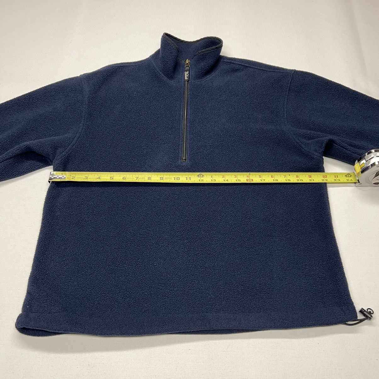 Vintage × Woolrich Woolen Mills VTG Woolrich 1/4 Zip Sweater Blue Fleece Pullover Polartec Size US M / EU 48-50 / 2 - 18 Thumbnail