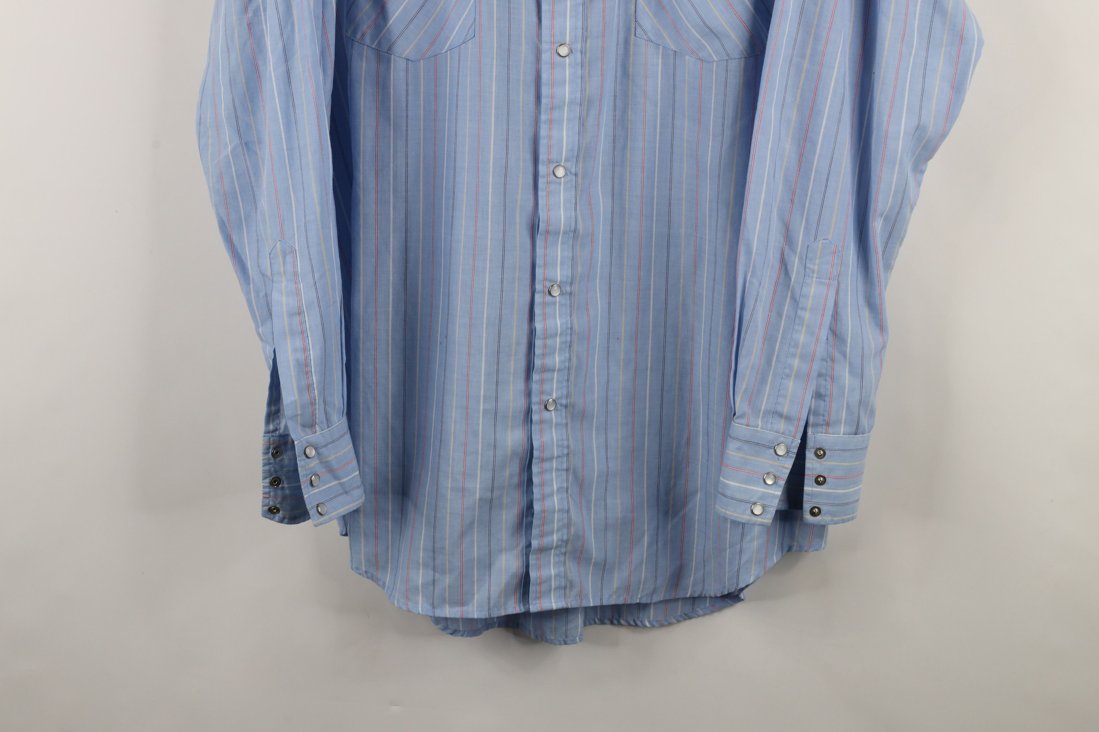 Vintage Vintage 80s 90s Rockabilly Western Cowboy Button Shirt Size US L / EU 52-54 / 3 - 3 Thumbnail