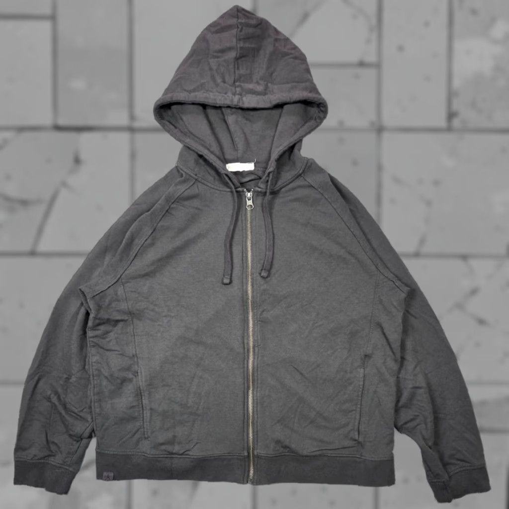 Vintage Barefoot Dreams Malibu Collection Hoodie Women M Dark Grey Zip Up Size M / US 6-8 / IT 42-44 - 1 Thumbnail