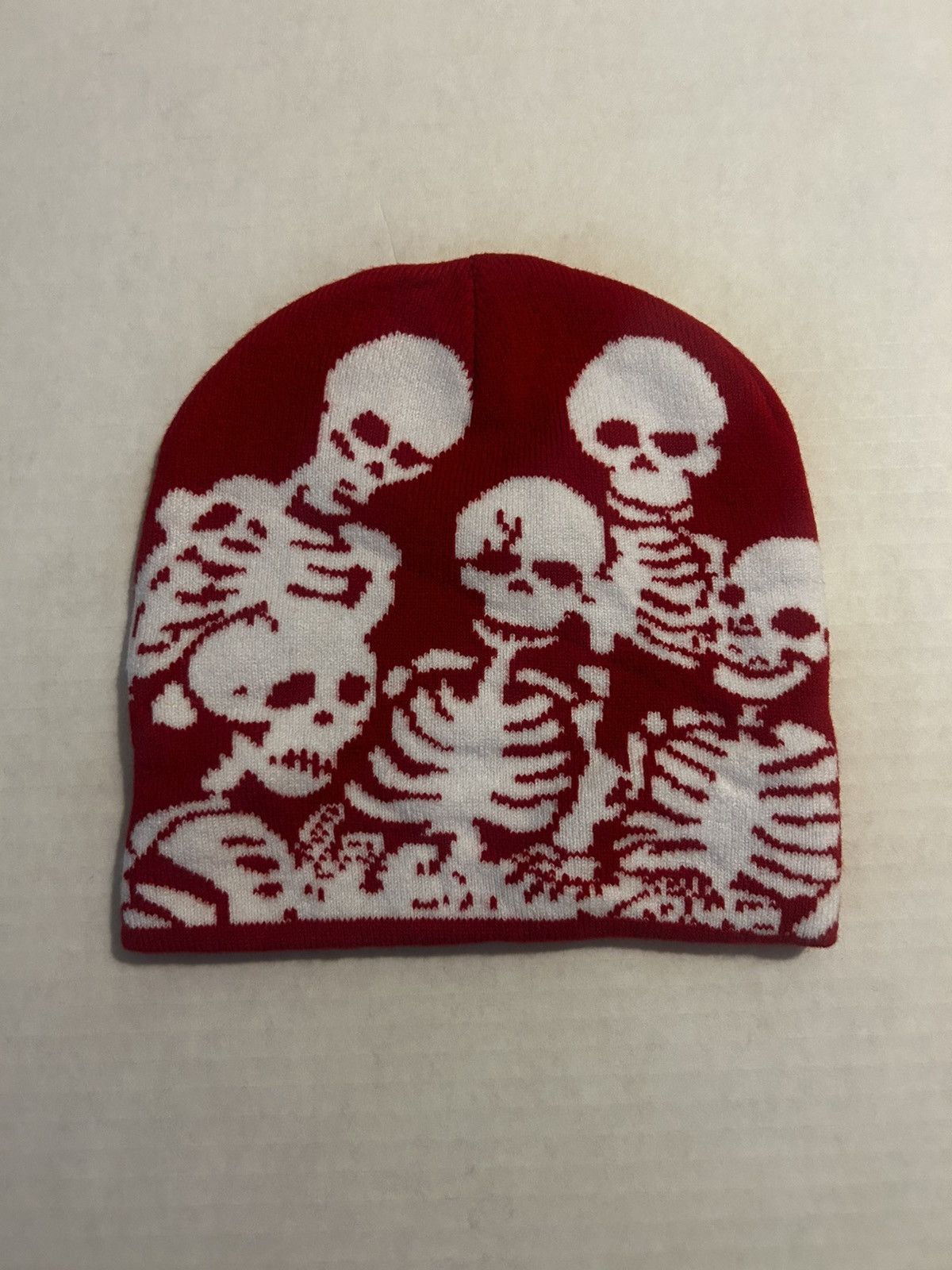 Vintage Vintage Skull n Bones Beanie Size ONE SIZE - 1 Thumbnail