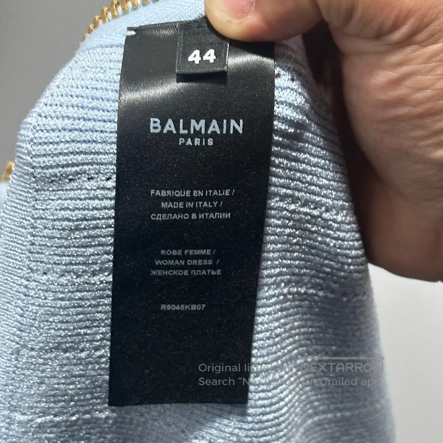 Balmain BALMAIN Knit Dress| Size M / US 6-8 / IT 42-44 - 4 Thumbnail