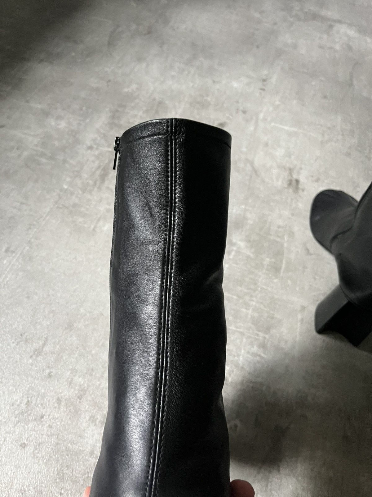 Balenciaga Balenciaga F/W 2022 Glove Boots leather black Size US 9 / EU 42 - 12 Thumbnail
