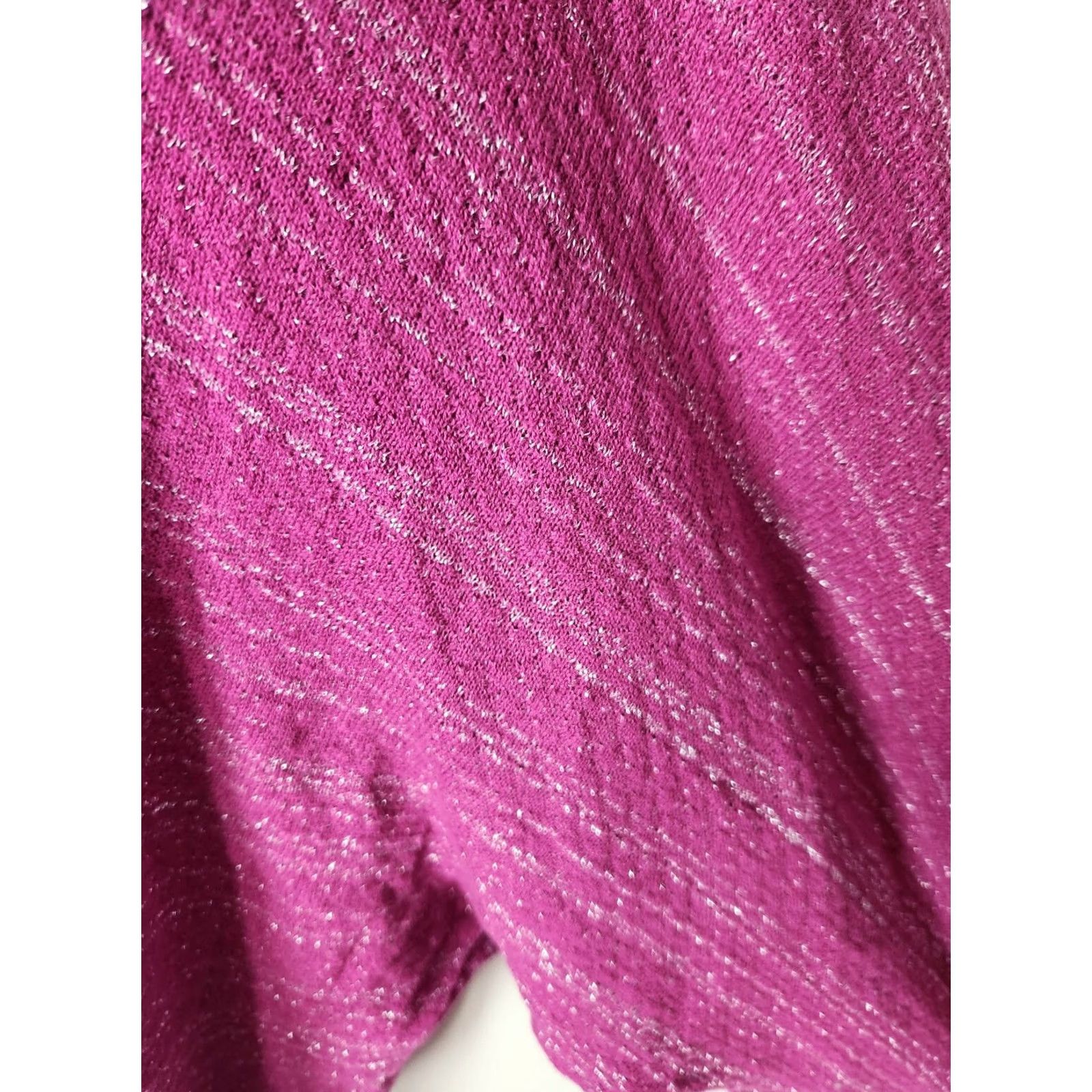 Vintage Mudd Pink Sweater 3/4 Sleeve Shirt Size 3X Plus Pullover Casual Women's Knit Solid Scoop Neck Adult Plus-Size Mens? Size XXL / US 16-18 / IT 52-54 - 4 Thumbnail