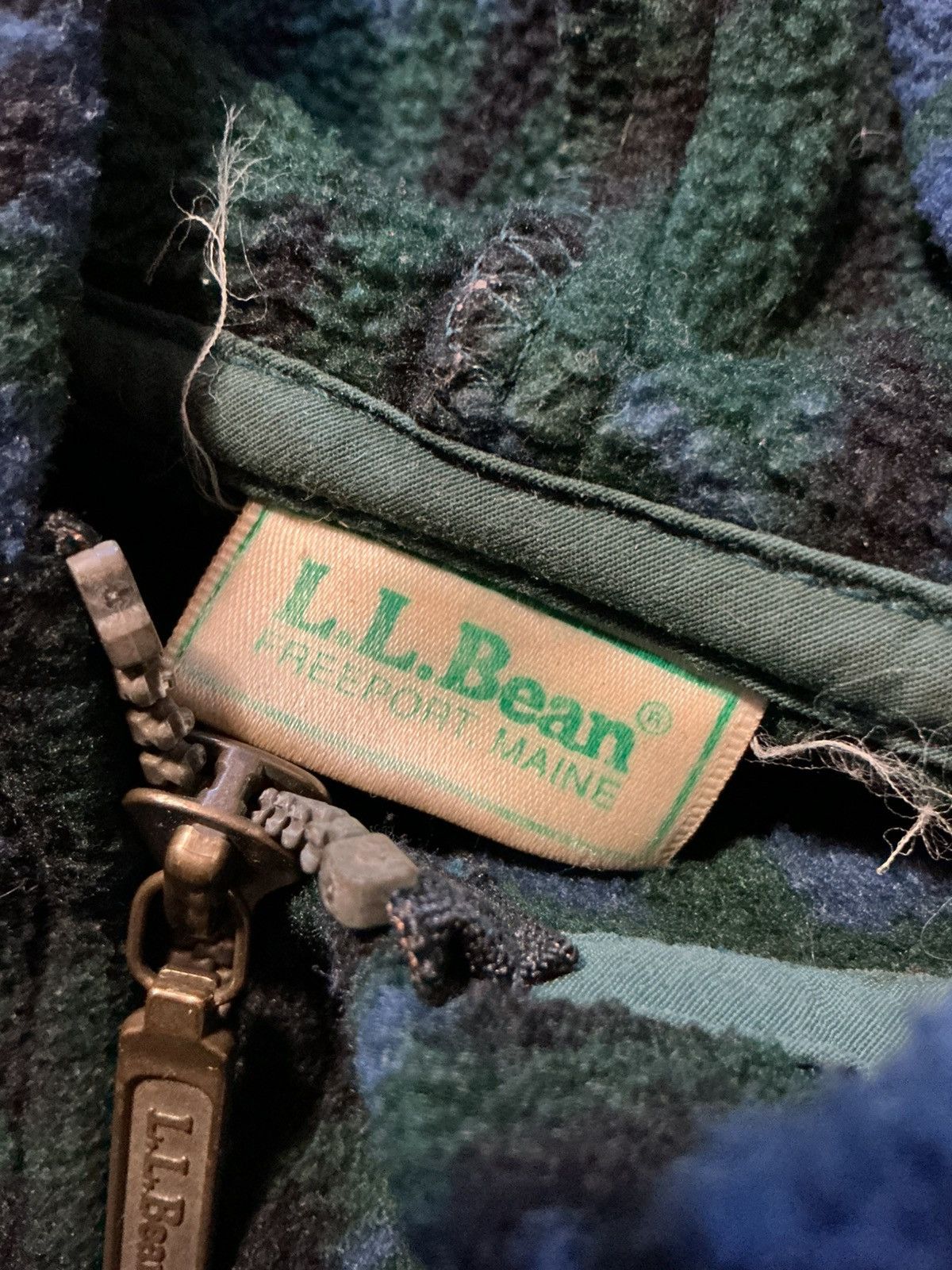 L.L. Bean Vintage L.L. Bean Polartec Pile Fleece Zip Hooded Jacket Size US S / EU 44-46 / 1 - 6 Thumbnail