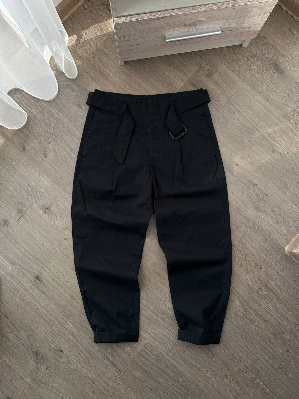 Polo Ralph Lauren × Vintage Vintage Polo Ralph Lauren Black Baggy PRL Pants Size 30" / US 8 / IT 44 - 4 Thumbnail