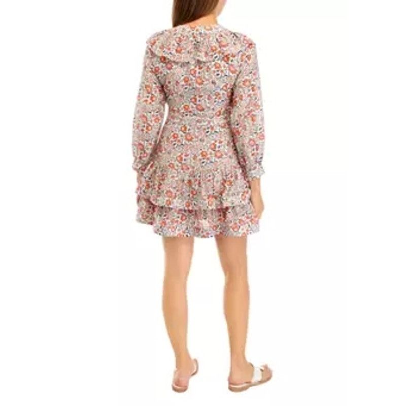 Vineyard Vines New VIineyard Vines Ivy Ruffle Mini Dress $328 SIZE 2 Floral Size XS / US 0-2 / IT 36-38 - 5 Thumbnail