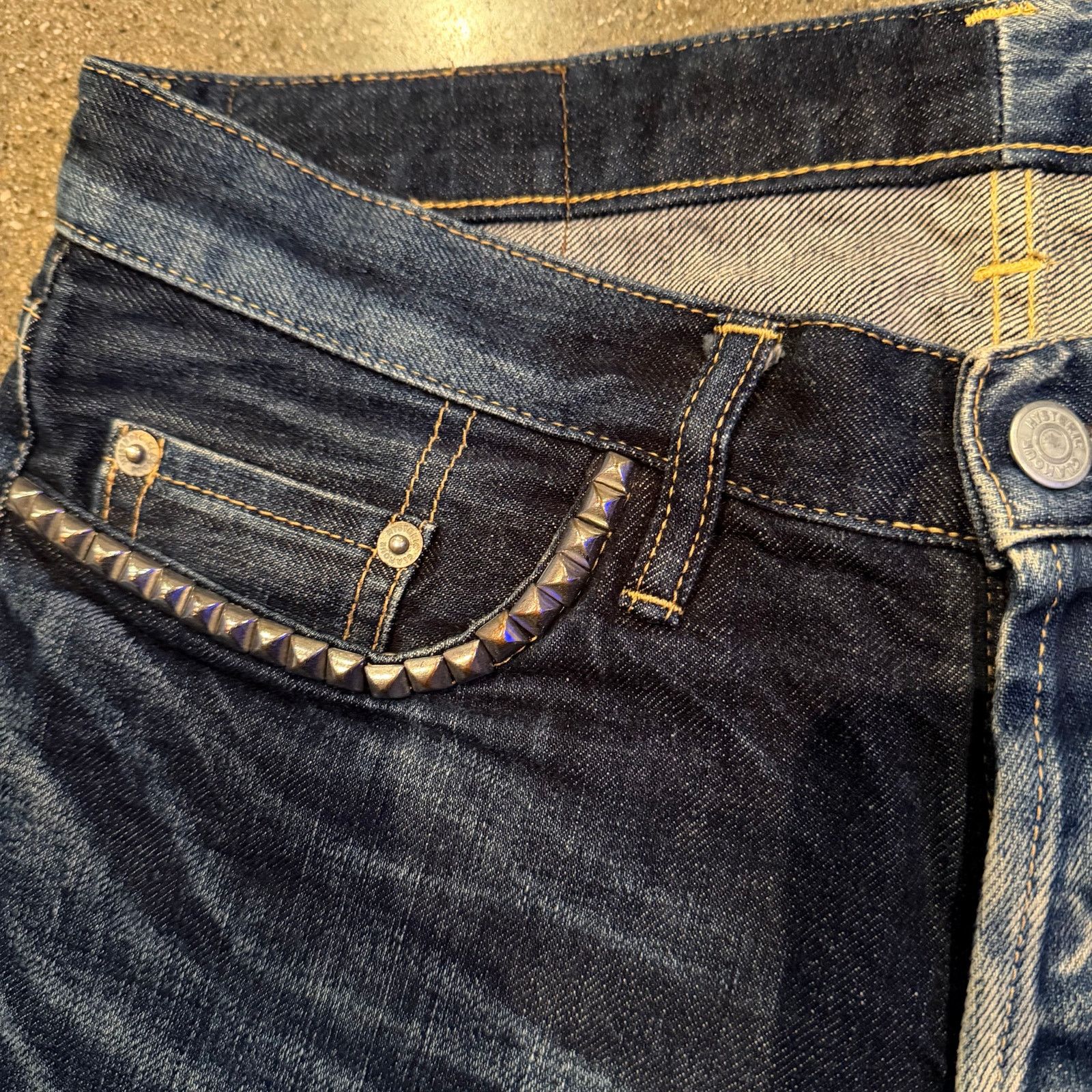 Hysteric Glamour Hysteric glamour hybrid corolla jeans boot cut fit studded Size US 30 / EU 46 - 8 Thumbnail
