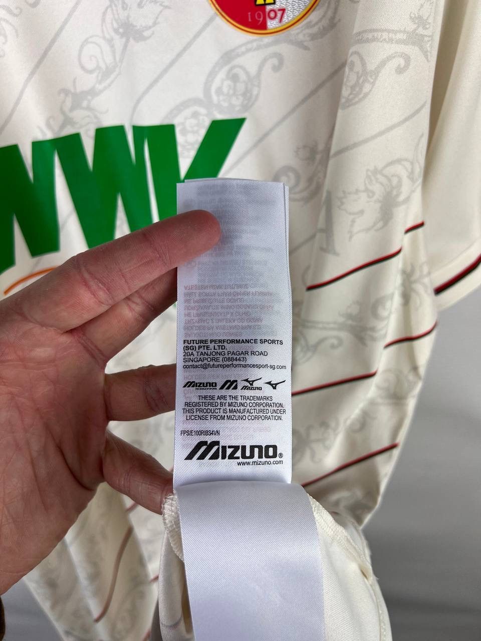Other Augsburg Mizuno Jersey 24/25 t-shirt size XL Size US XL / EU 56 / 4 - 7 Thumbnail