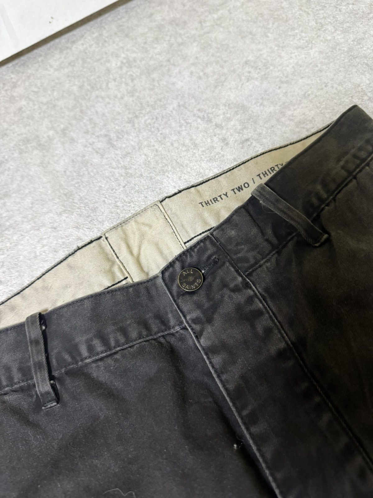 Allsaints LGB ALLSAINTS SPITALFIELDS AUTIN WINTER 2008 " METAMORHOSIS" Size US 32 / EU 48 - 7 Thumbnail