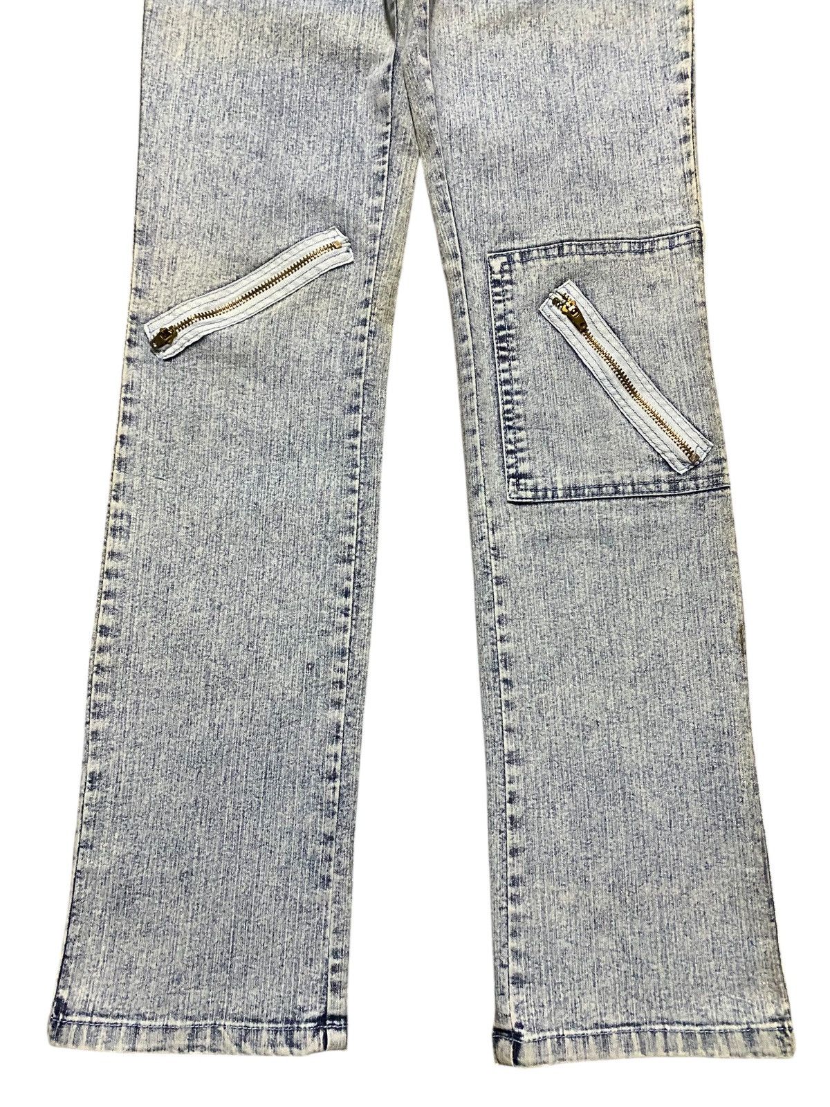 Japanese Brand Vintage Japanese Brand Brenda Zipper Skinny Jeans Size 26" / US 2 / IT 38 - 5 Thumbnail