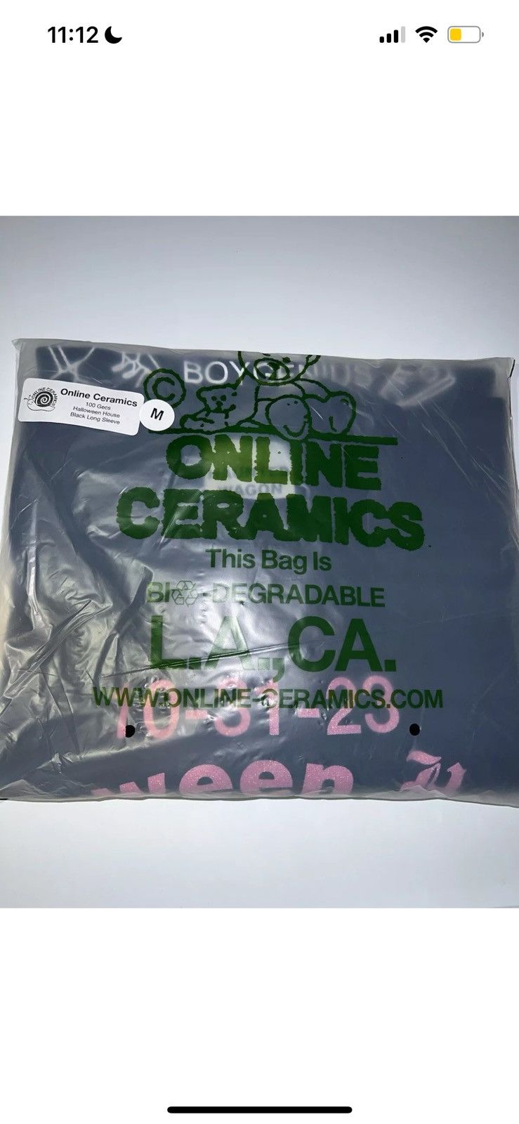 Online Ceramics M - 2023 Online Ceramics Boygenius 100 Gecs Long shirt tee Size US M / EU 48-50 / 2 - 2 Thumbnail