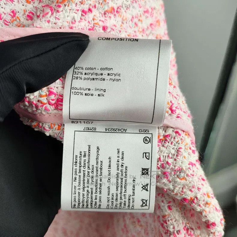 Chanel Chanel Soft tweed small fragrance style coat Size XXS / US 00 / IT 34 - 5 Thumbnail