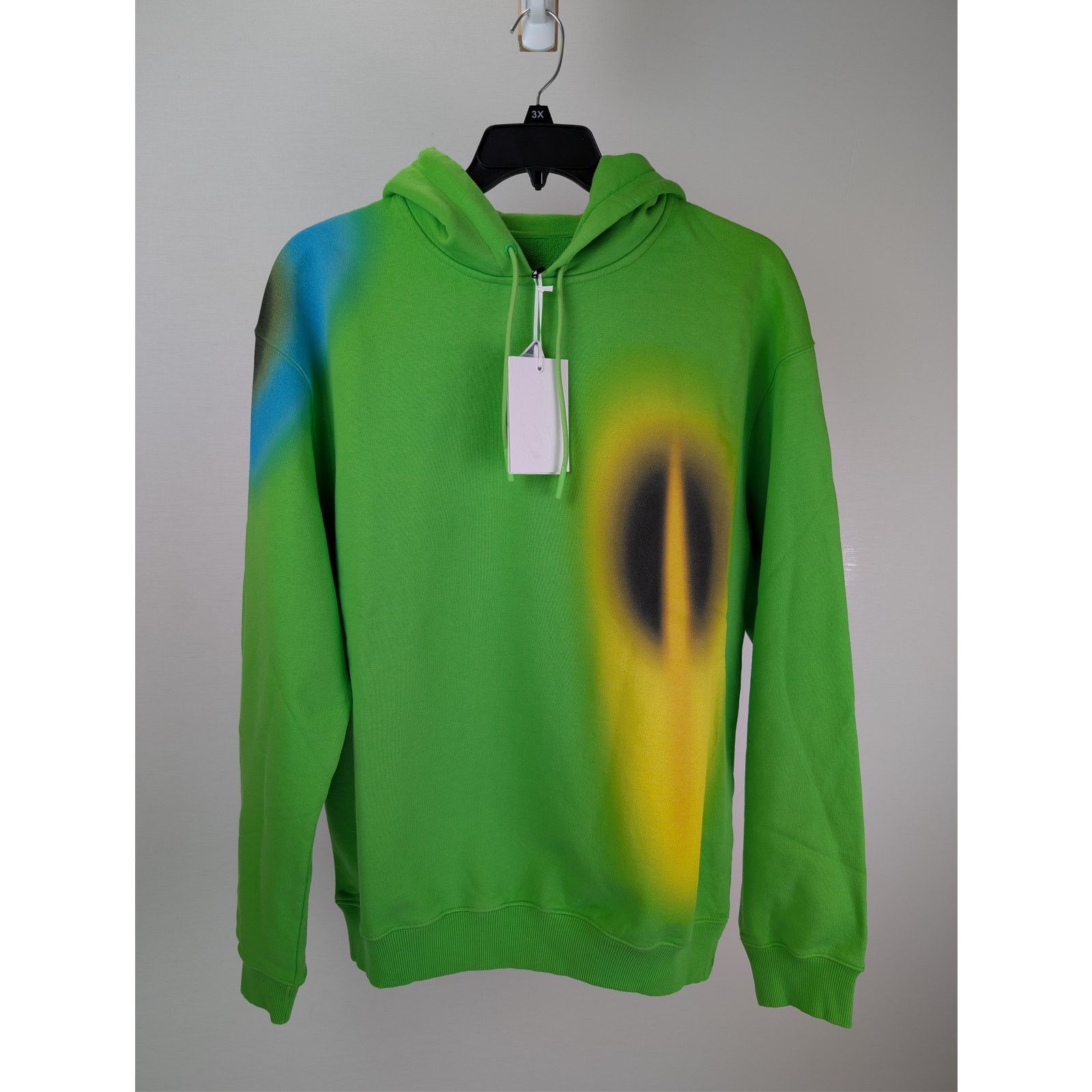 A-COLD-WALL* o1rshd1 Hypergraphic Hoodie in green with a multicolor print Size US L / EU 52-54 / 3 - 2 Thumbnail