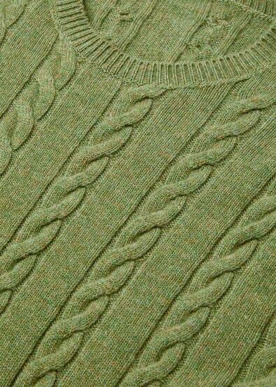 Loro Piana os11x0226 FAQ4517 Cedar Crewneck Sweater Eden Path Melange Size US XL / EU 56 / 4 - 7 Thumbnail