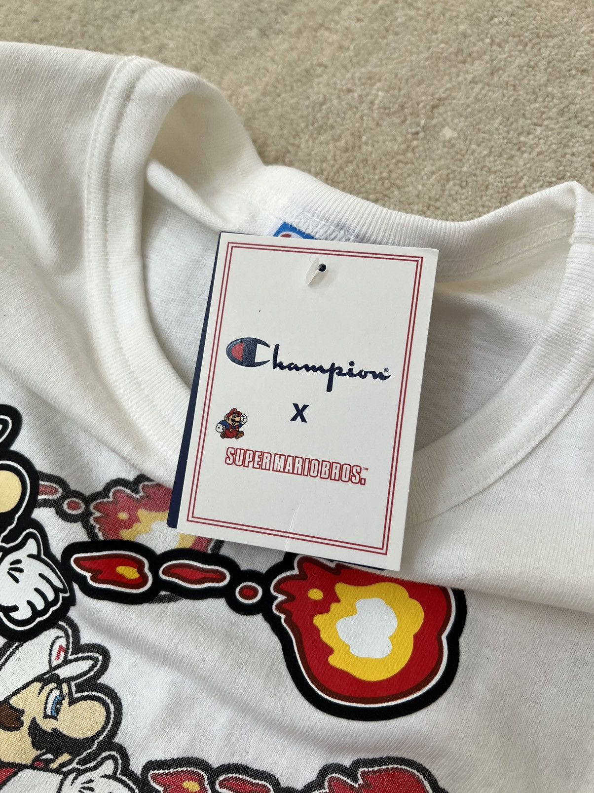 Champion Champion x Mario Tee Shirt Size US M / EU 48-50 / 2 - 5 Thumbnail